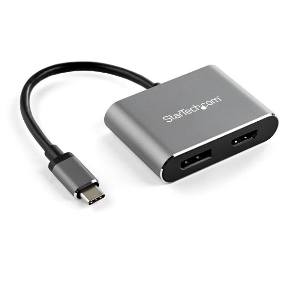 StarTech.com CDP2DPHD Adaptateur multiport USB-C vers DisplayPort ou HDMI StarTech.com CDP2DPHD Adaptateur multiport USB-C vers DisplayPort ou HDMI