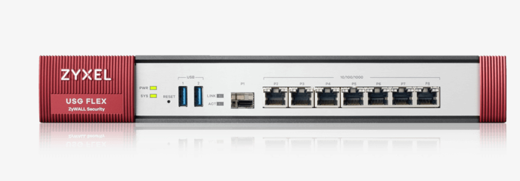 Zyxel USG Flex 500 pare-feux (matériel) 1U 2300 Mbit/s Zyxel USG Flex 500 pare-feux (matériel) 1U 2300 Mbit/s