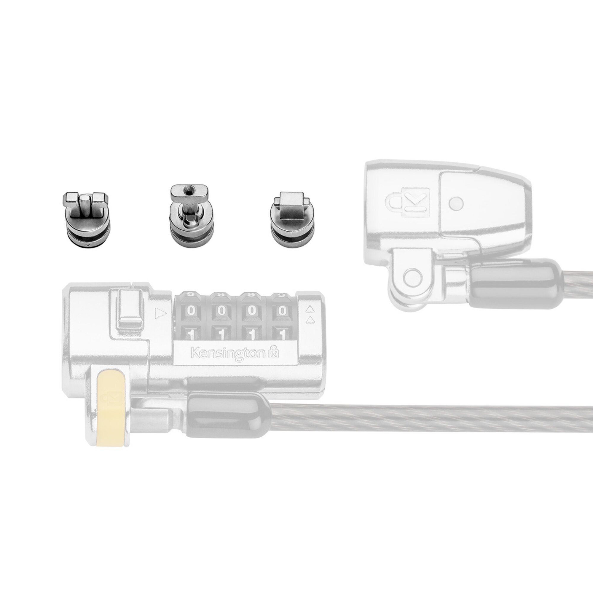 Kensington K68001WW accessoire de câble de verrouillage Ancre Acier inoxydable 3 pièce(s) Kensington K68001WW accessoire de câble de verrouillage Ancre Acier inoxydable 3 pièce(s)