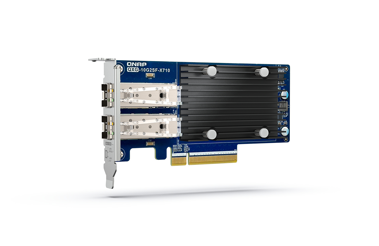 QNAP QXG-10G2SF-X710 carte réseau Interne QNAP QXG-10G2SF-X710 carte réseau Interne