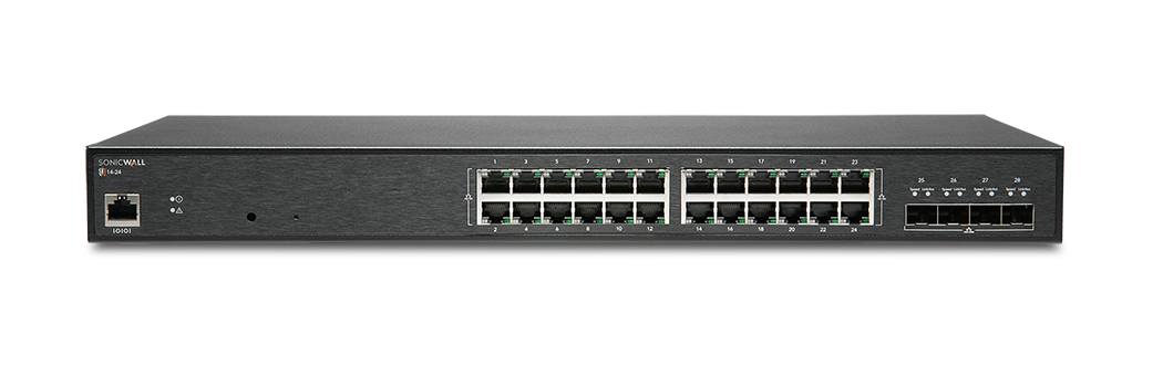 SonicWall SWS14-24 Géré L2 Gigabit Ethernet (10/100/1000) 1U Noir SonicWall SWS14-24 Géré L2 Gigabit Ethernet (10/100/1000) 1U Noir