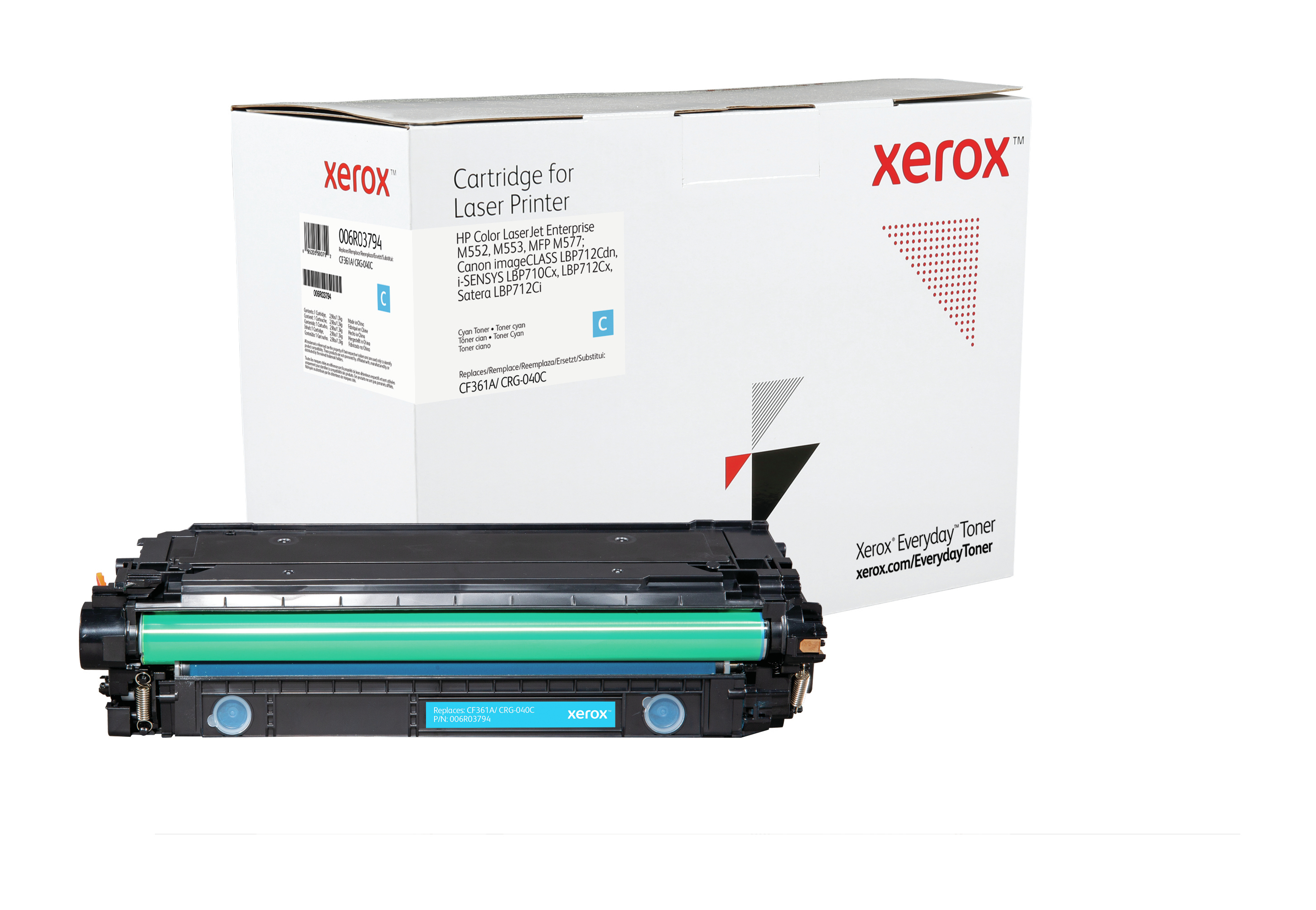 Cyan Toner Cartridge equivalent Cyan Toner Cartridge equivalent