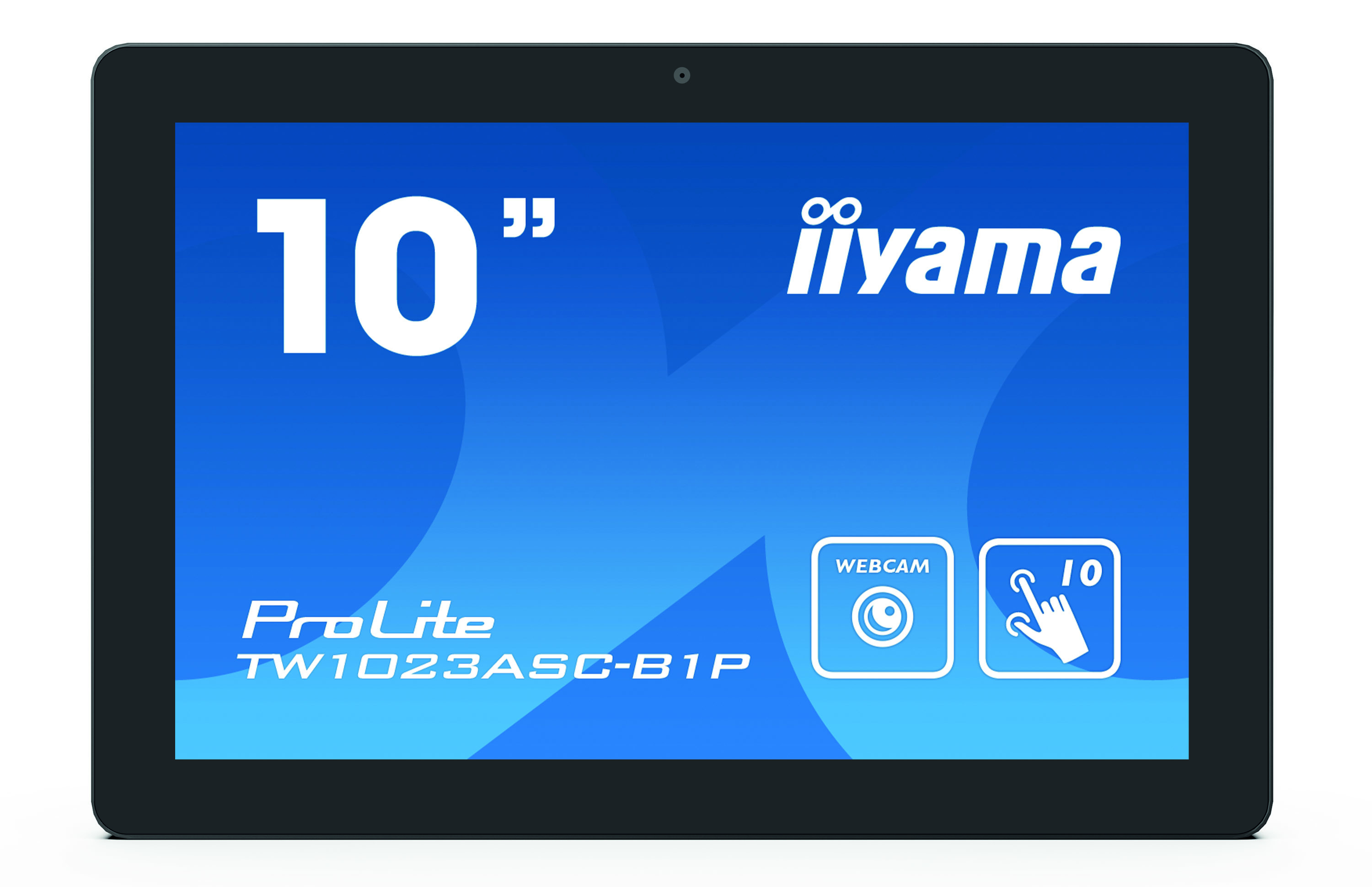iiyama ProLite TW1023ASC-B1P moniteur à écran tactile 25,6 cm (10.1") 1280 x 800 pixels Plusieurs pressions Multi-utilisateur Noir