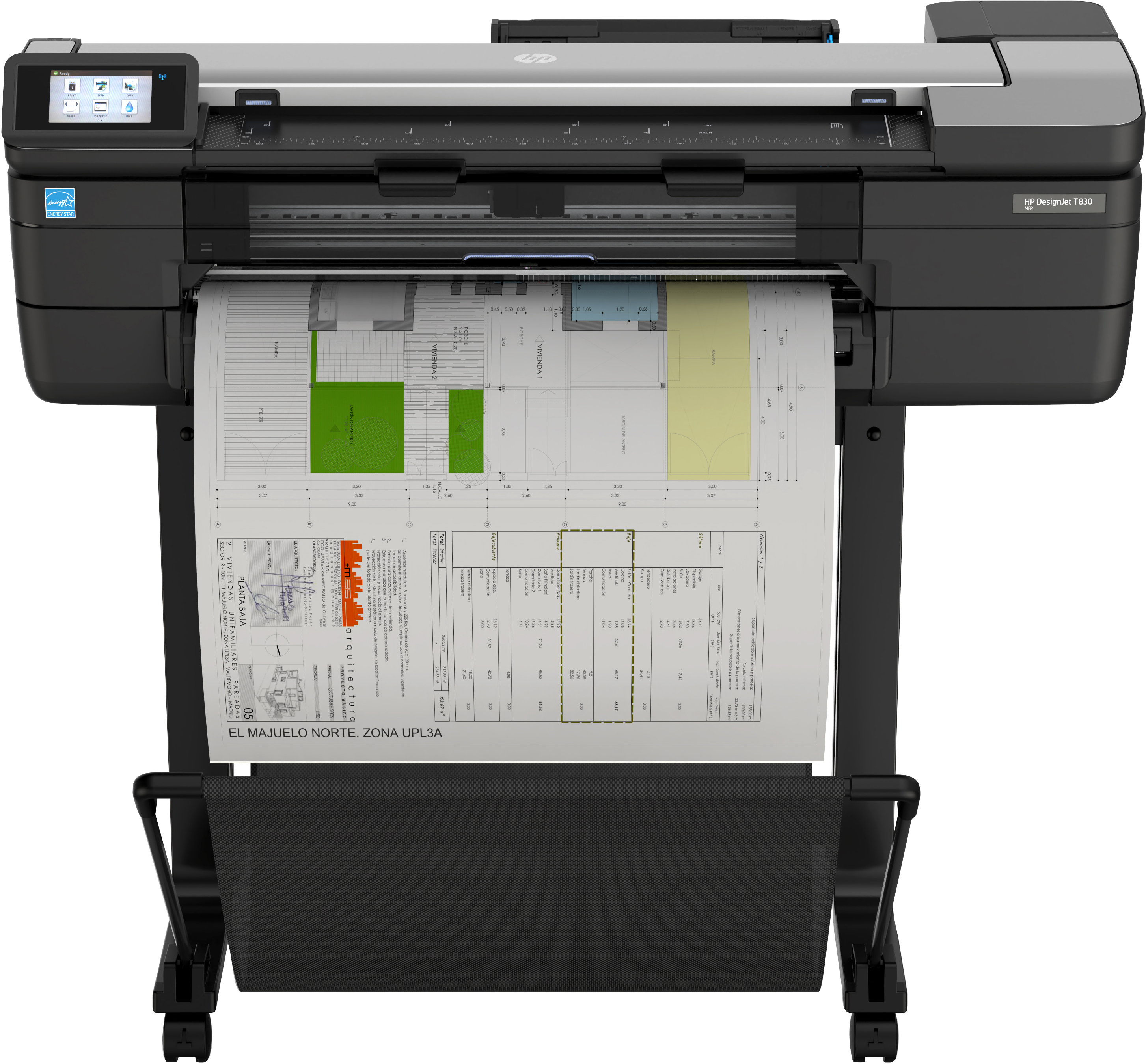 HP Designjet T830 24 imprimante grand format Wifi Jet d'encre Couleur 2400 x 1200 DPI Ethernet/LAN HP Designjet T830 24 imprimante grand format Wifi Jet d'encre Couleur 2400 x 1200 DPI Ethernet/LAN