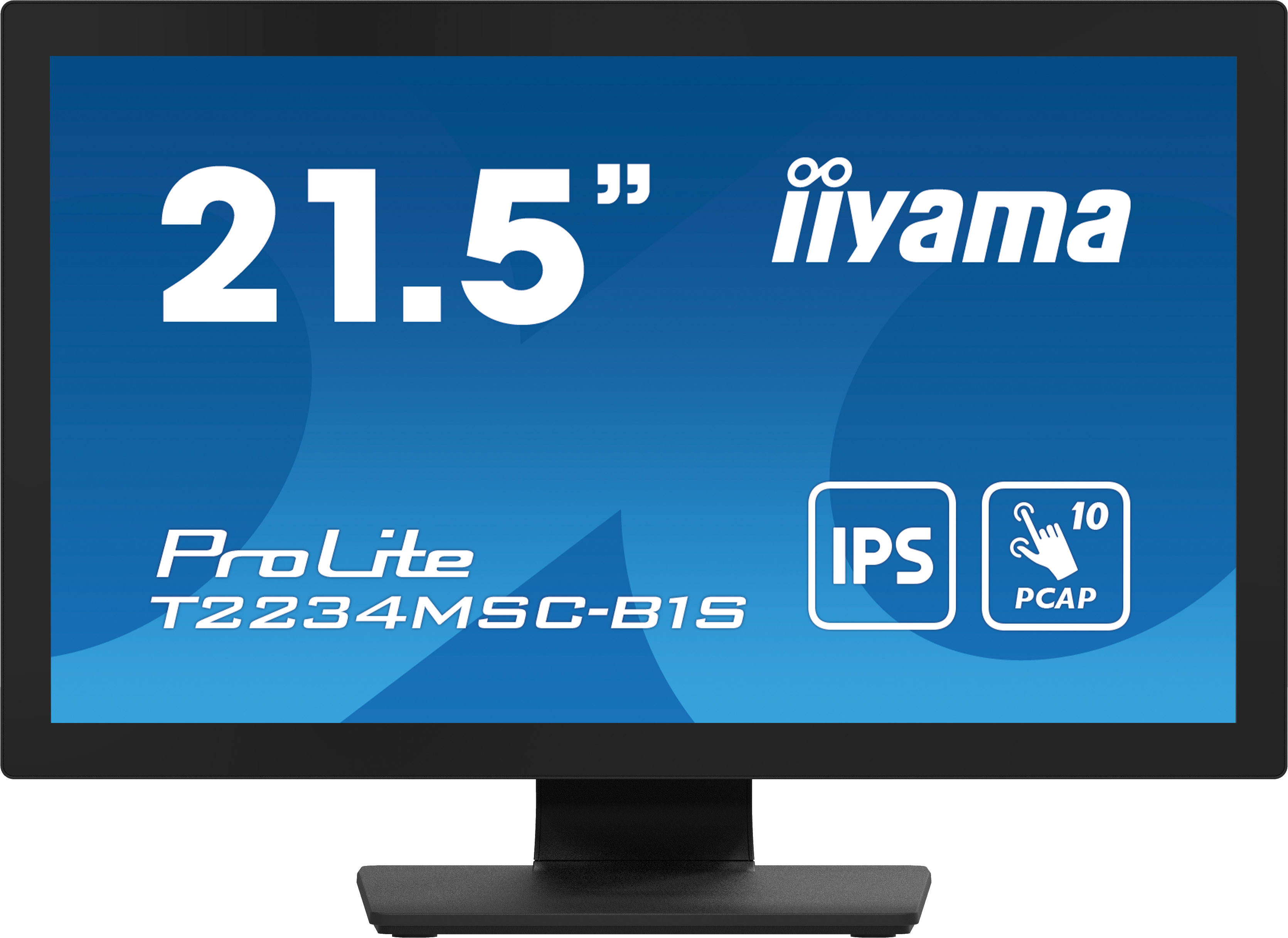 iiyama ProLite T2234MSC-B1S écran plat de PC 54,6 cm (21.5") 1920 x 1080 pixels Full HD Écran tactile Noir iiyama ProLite T2234MSC-B1S écran plat de PC 54,6 cm (21.5") 1920 x 1080 pixels Full HD Écran tactile Noir