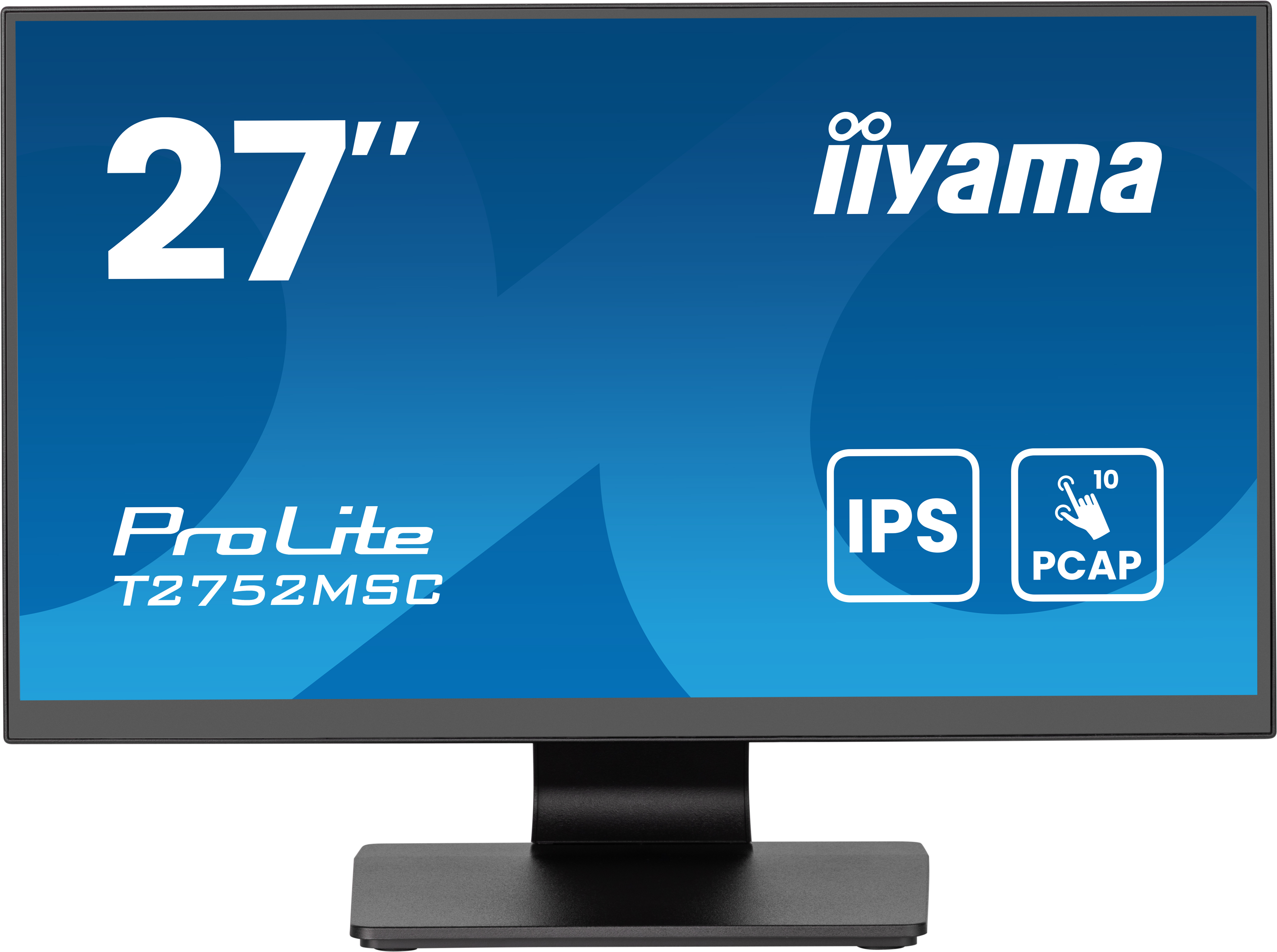 iiyama ProLite T2752MSC-B1AG écran plat de PC 68,6 cm (27") 1920 x 1080 pixels Full HD LED Écran tactile Noir iiyama ProLite T2752MSC-B1AG écran plat de PC 68,6 cm (27") 1920 x 1080 pixels Full HD LED Écran tactile Noir