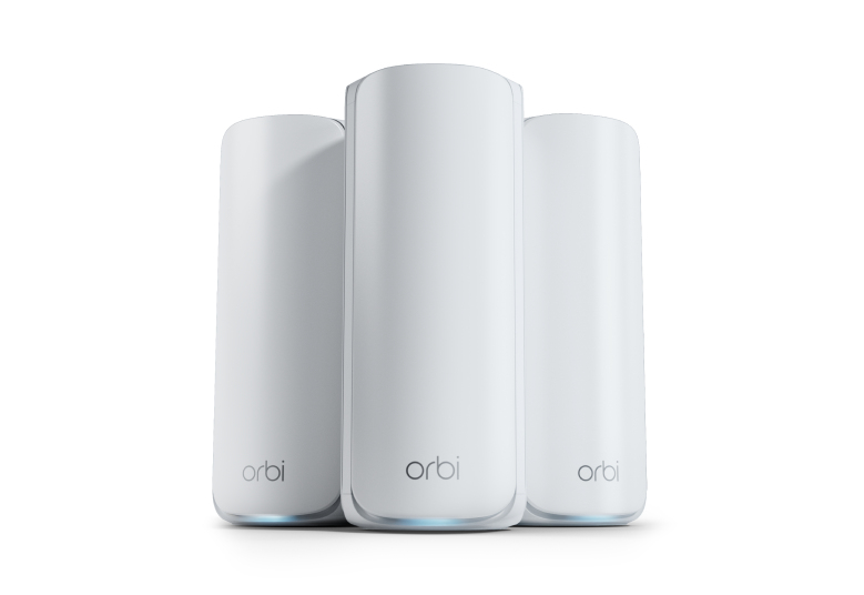 NETGEAR Orbi 770 Tri-bande (2,4 GHz / 5 GHz / 6 GHz) Wi-Fi 7 (802.11be) Blanc 7 Interne NETGEAR Orbi 770 Tri-bande (2,4 GHz / 5 GHz / 6 GHz) Wi-Fi 7 (802.11be) Blanc 7 Interne
