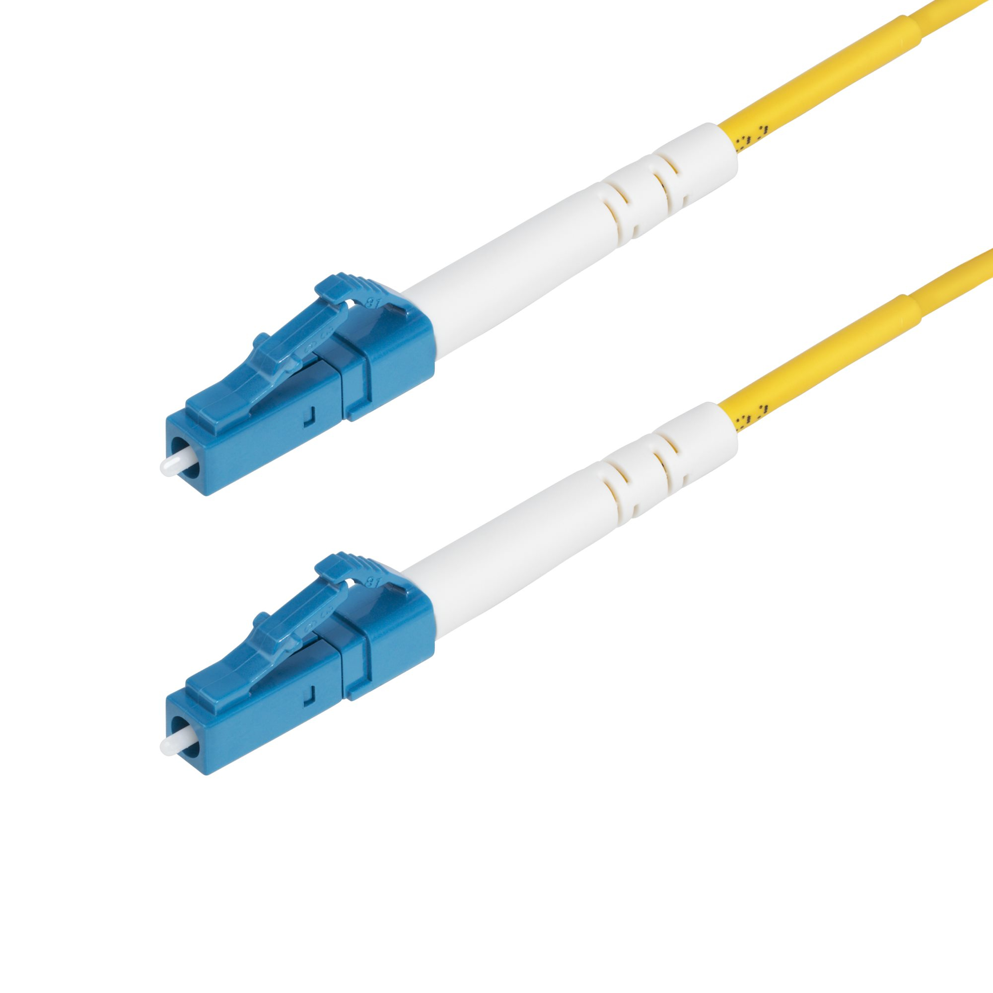 StarTech.com Câble Fibre Optique de 30m Simplex Monomode LC à LC (UPC) OS2, 9/125µm, 40G/100G, Cordon Fibre Optique, Insensible à la Courbure, Faible Perte d'Insertion, Cordon Patch Fibre LSZH