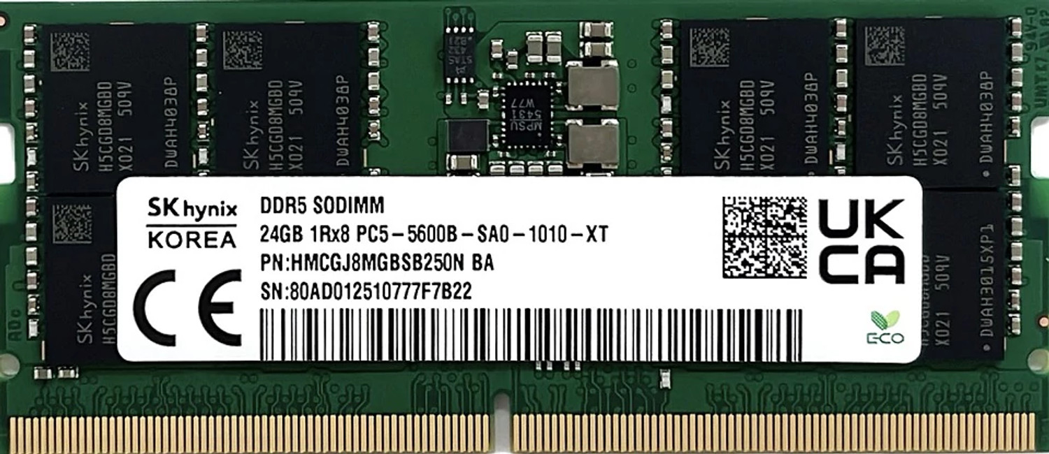 HP 24GB DDR5 5600 SODIMM Memory