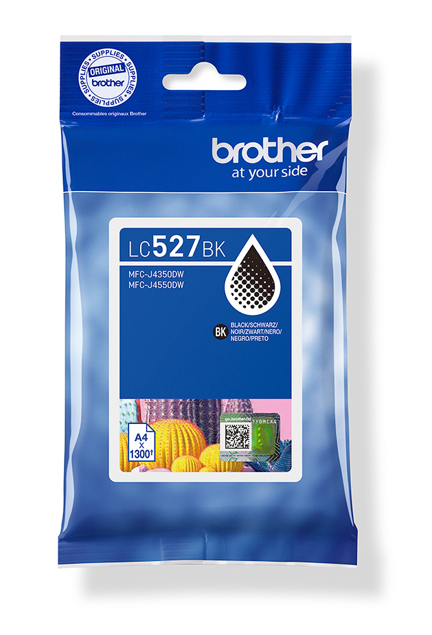 Brother Cartouche d'encre authentique LC527BK - Noir Brother Cartouche d'encre authentique LC527BK - Noir