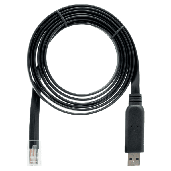 QNAP CAB-CONSOLE-URJ45-1M8 câble USB 1,8 m RJ-45 USB A Noir QNAP CAB-CONSOLE-URJ45-1M8 câble USB 1,8 m RJ-45 USB A Noir