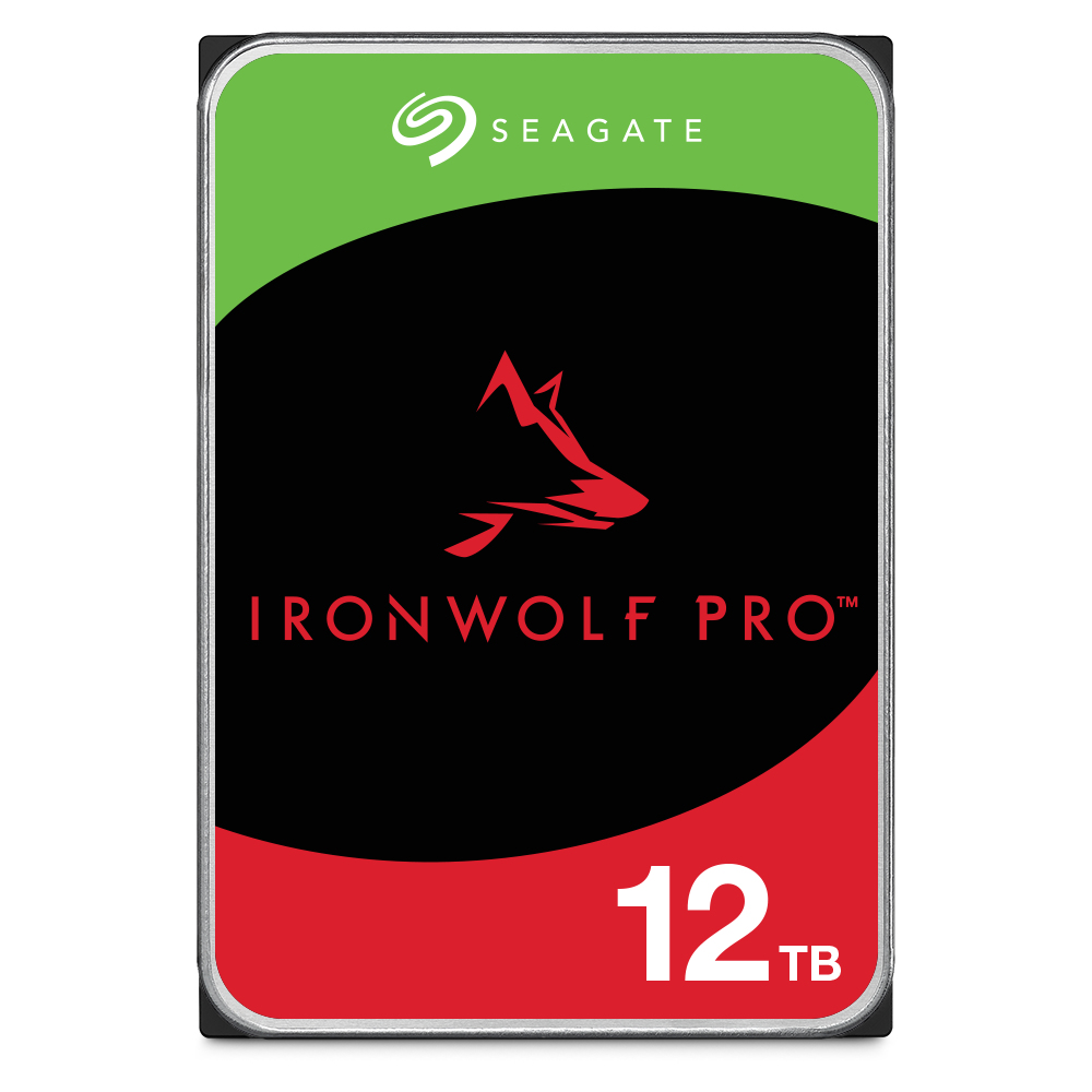 Seagate IronWolf Pro ST12000NT001 4 PACK disque dur 3.5" 12 To Série ATA III