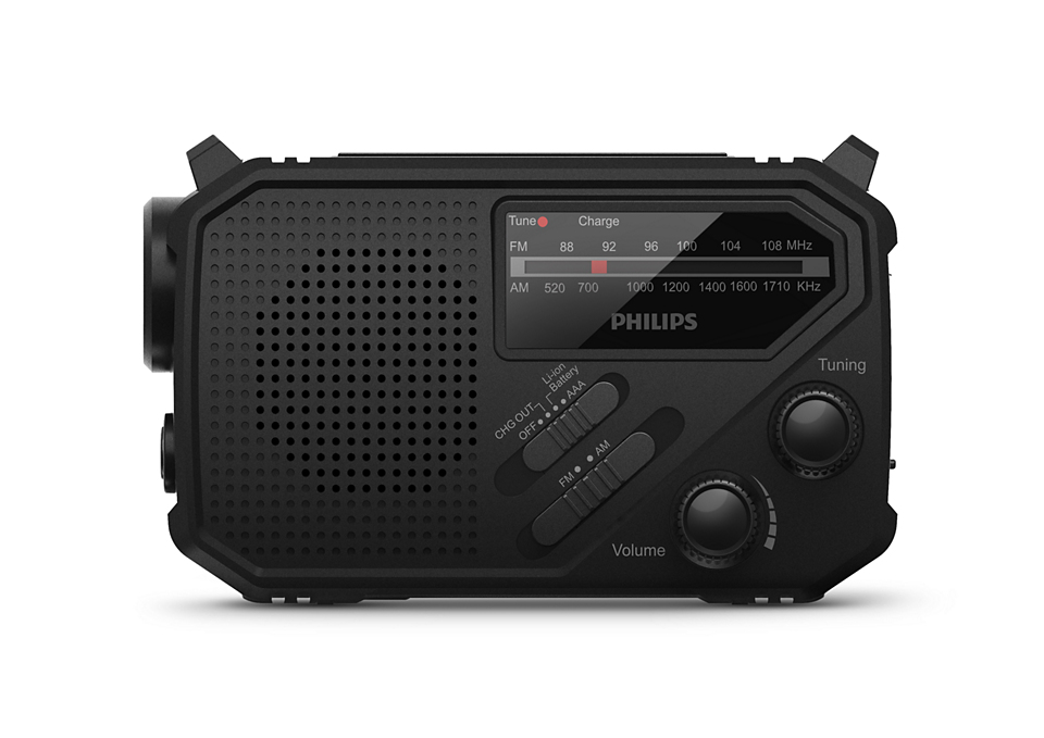 Philips TAR1609/00 Radio portable Analogique et numérique Noir Philips TAR1609/00 Radio portable Analogique et numérique Noir