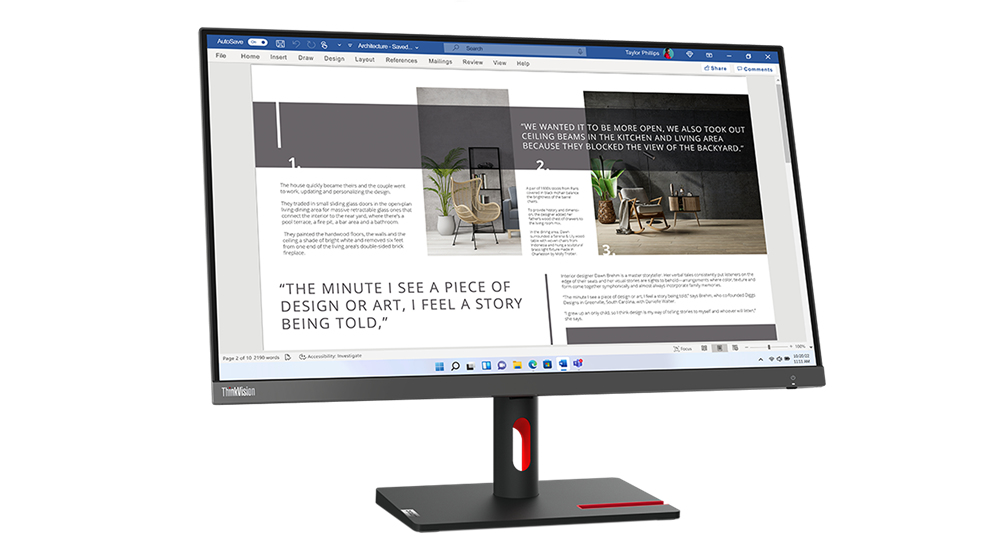 Lenovo ThinkVision S27i-30 68,6 cm (27") 1920 x 1080 pixels Full HD LED Gris Lenovo ThinkVision S27i-30 68,6 cm (27") 1920 x 1080 pixels Full HD LED Gris