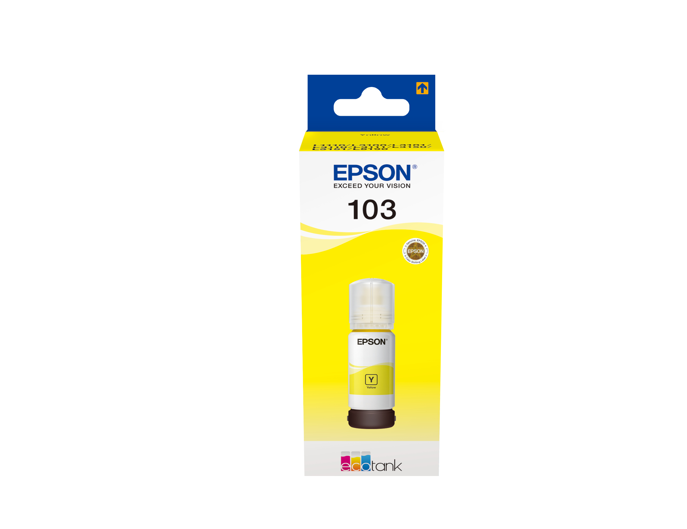103 EcoTank Yellow ink bottle (WE) 103 EcoTank Yellow ink bottle (WE)
