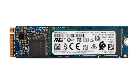 HP 256GB PCI-e 3x4 NVMe M2 SSD