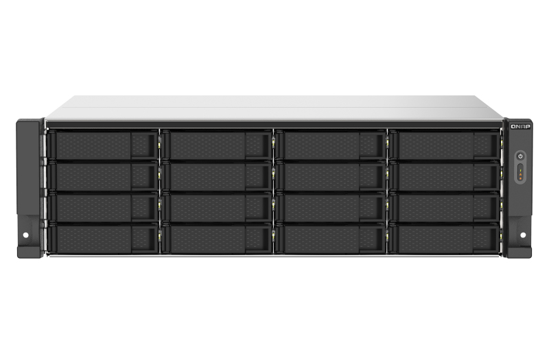 serveur de stockage NAS Rack (3 U) Ethernet/LAN Noir, Gris V1500B
