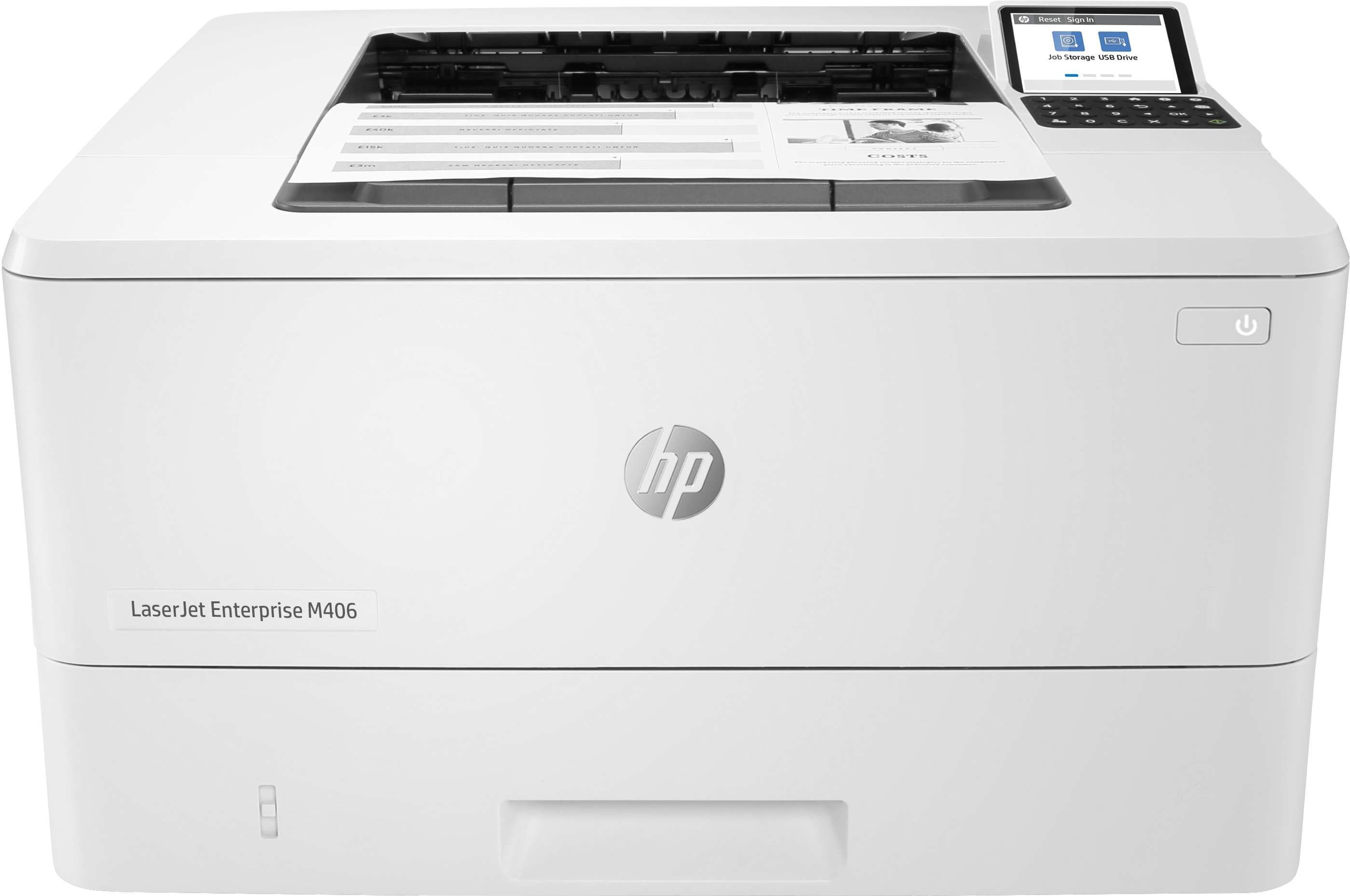 HP LaserJet Enterprise M406dn 1200 x 1200 DPI A4 HP LaserJet Enterprise M406dn 1200 x 1200 DPI A4