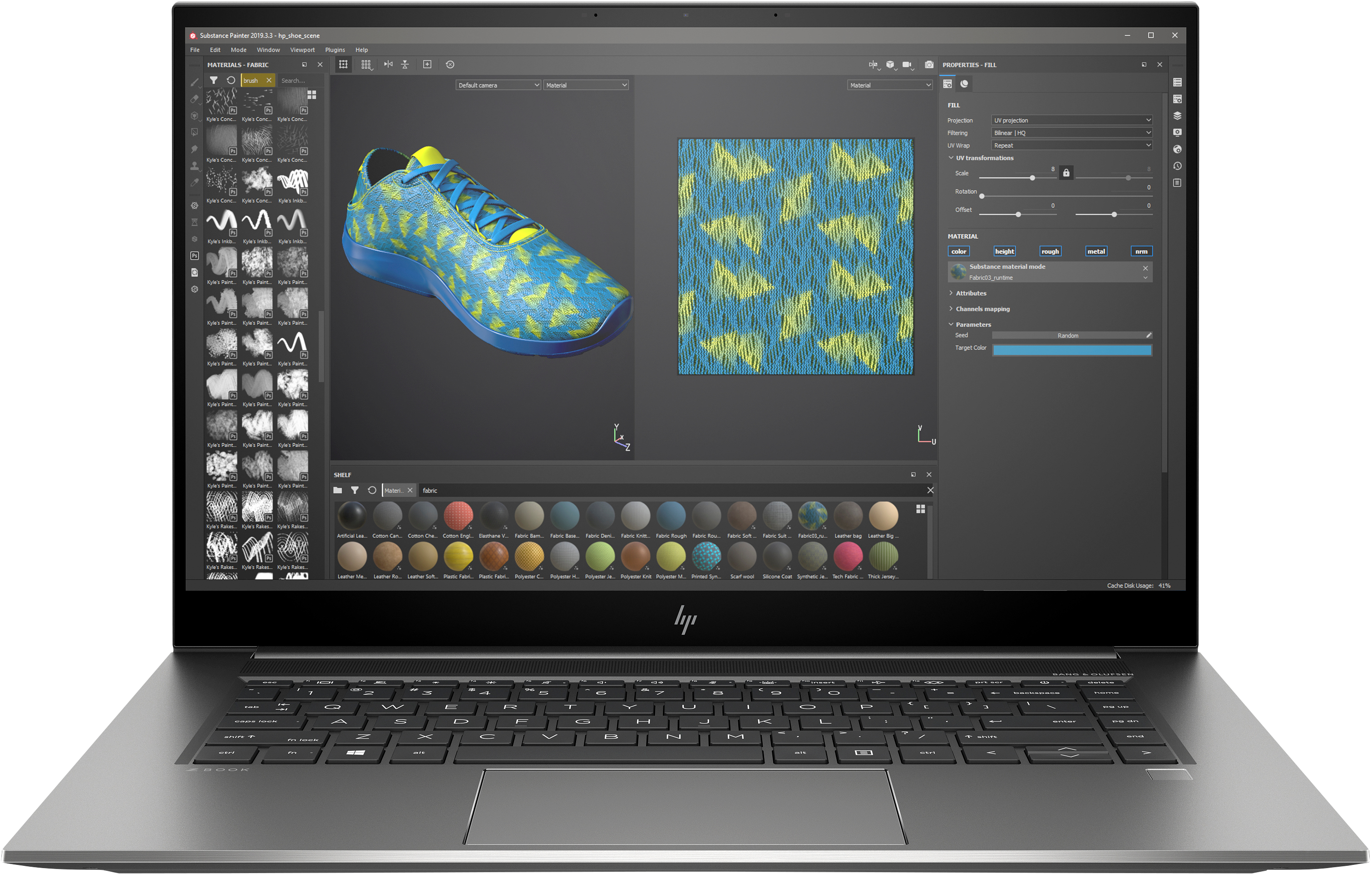 HP ZBook Studio G7 Ordinateur portable 39,6 cm (15.6") 1920 x 1080 pixels 10e génération de processeurs Intel® Core™ i7 32 Go DDR4-SDRAM 512 Go SSD NVIDIA Quadro T1000 Max-Q Wi-Fi 6 (802.11ax) Windows 10 Pro Argent HP ZBook Studio G7 Ordinateur portable 39,6 cm (15.6") 1920 x 1080 pixels 10e génération de processeurs Intel® Core™ i7 32 Go DDR4-SDRAM 512 Go SSD NVIDIA Quadro T1000 Max-Q Wi-Fi 6 (802.11ax) Windows 10 Pro Argent