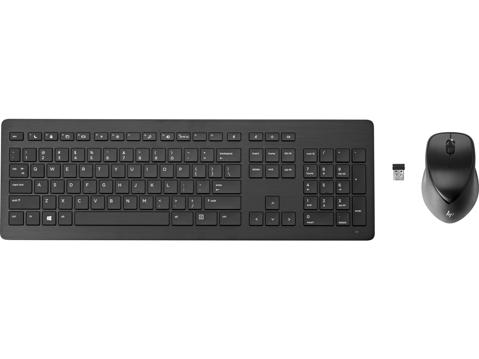 HP 950MK clavier RF sans fil QWERTY US International Noir