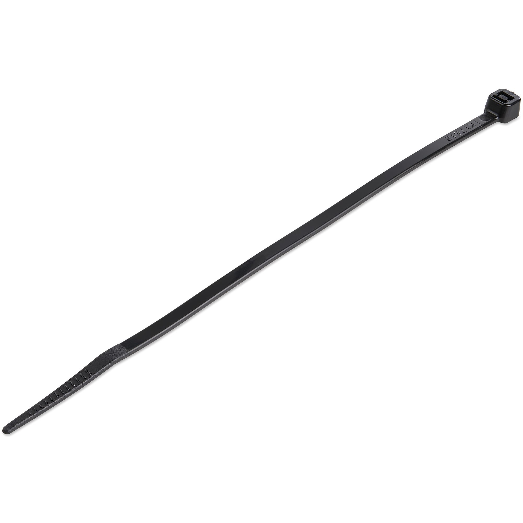 Colliers de Serrage 15 cm Noirs - Largeur 3 mm - Diam. faisceau 39 mm - Résistance traction 18 kg - Fermeture glissière autobloquante nylon avec pointe incurvée - 94V-2/UL -1000 pcs