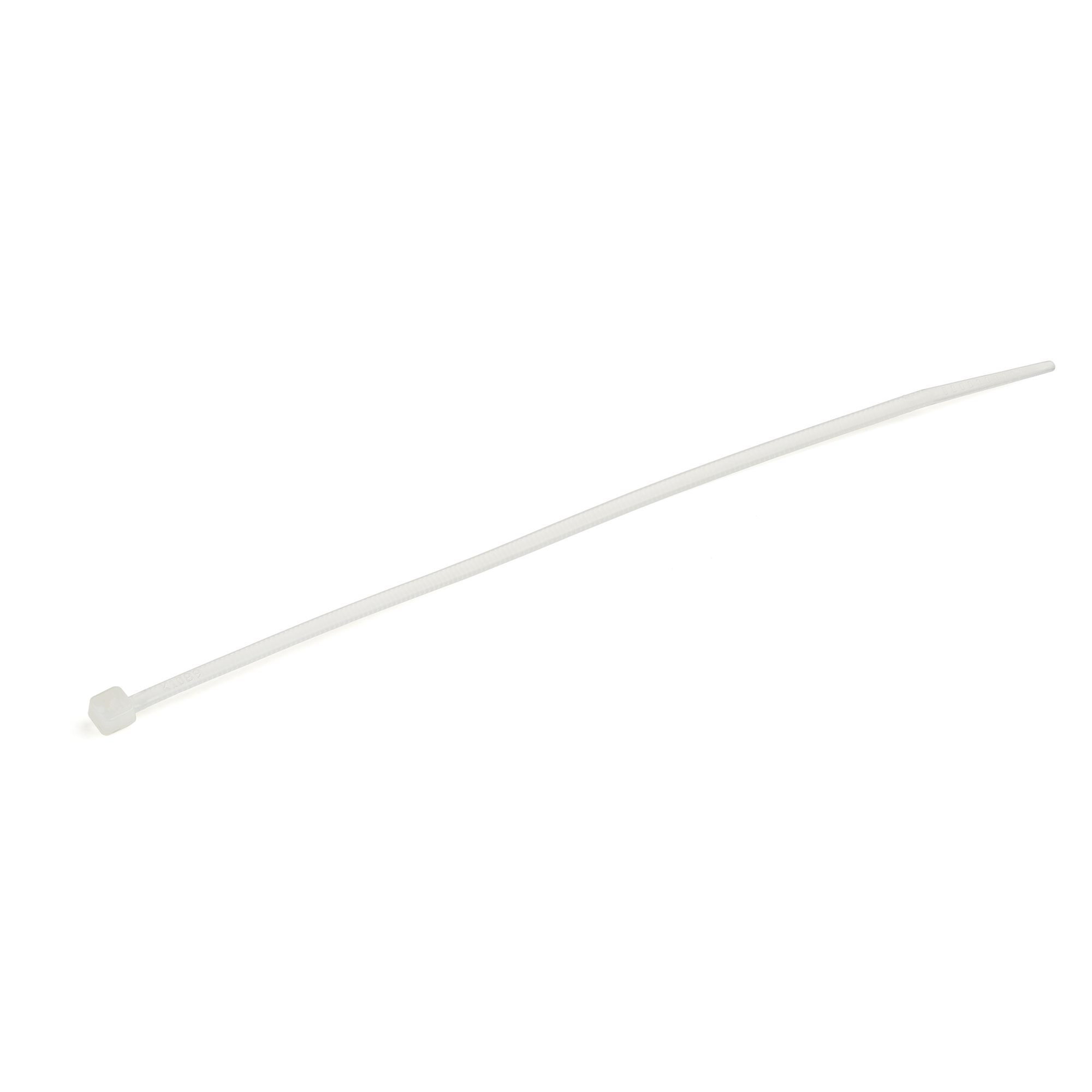Colliers de Serrage 15 cm Blancs - Largeur 3 mm - Diam. faisceau 39 mm - Résistance traction 18 kg - Fermeture glissière autobloquante nylon avec pointe incurvée - 94V-2/UL -100 pcs Colliers de Serrage 15 cm Blancs - Largeur 3 mm - Diam. faisceau 39 mm - Résistance traction 18 kg - Fermeture glissière autobloquante nylon avec pointe incurvée - 94V-2/UL -100 pcs