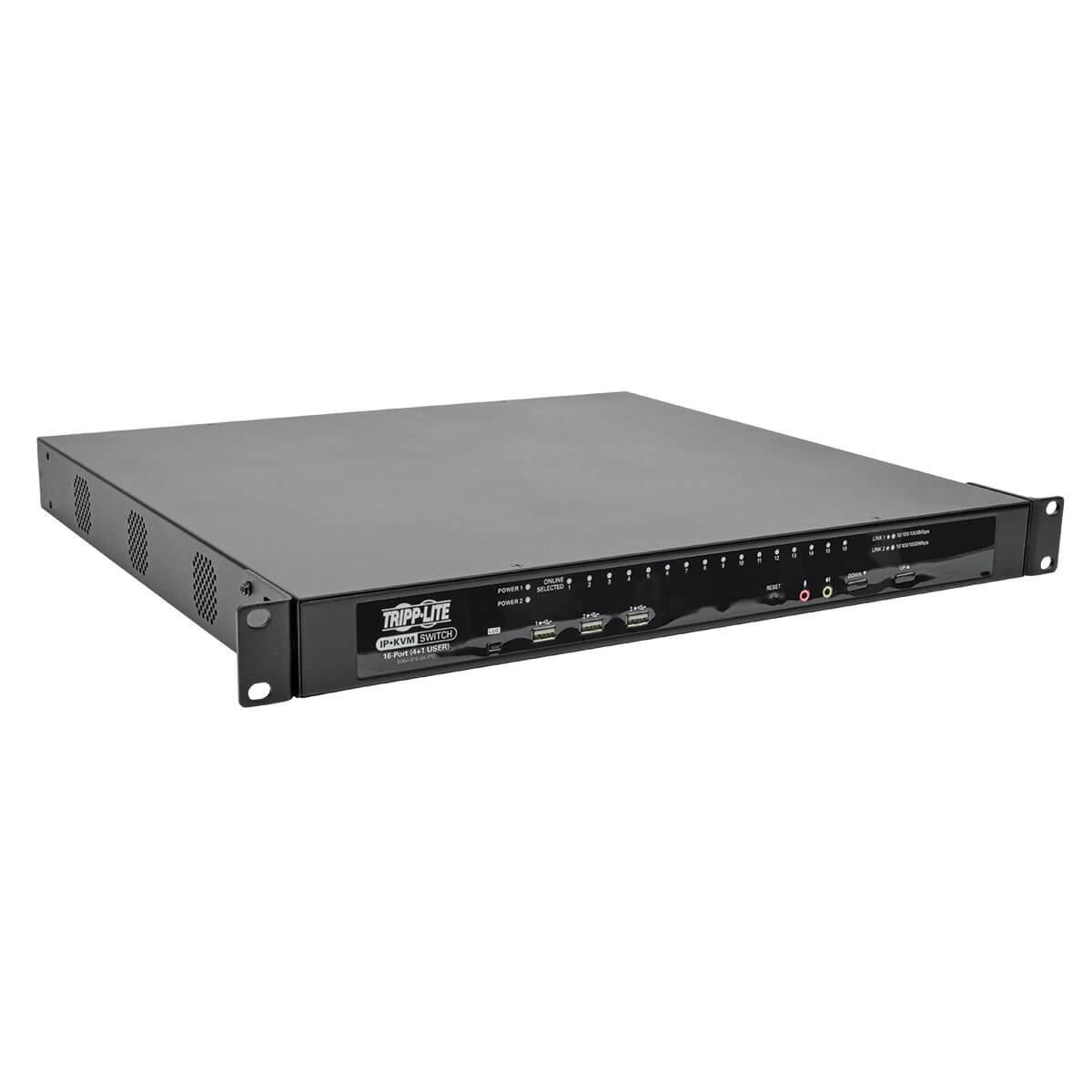Tripp Lite B064-016-04-IPG commutateur écran, clavier et souris Noir Tripp Lite B064-016-04-IPG commutateur écran, clavier et souris Noir