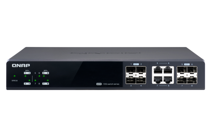 commutateur réseau Géré 10G Ethernet (100/1000/10000) Noir commutateur réseau Géré 10G Ethernet (100/1000/10000) Noir