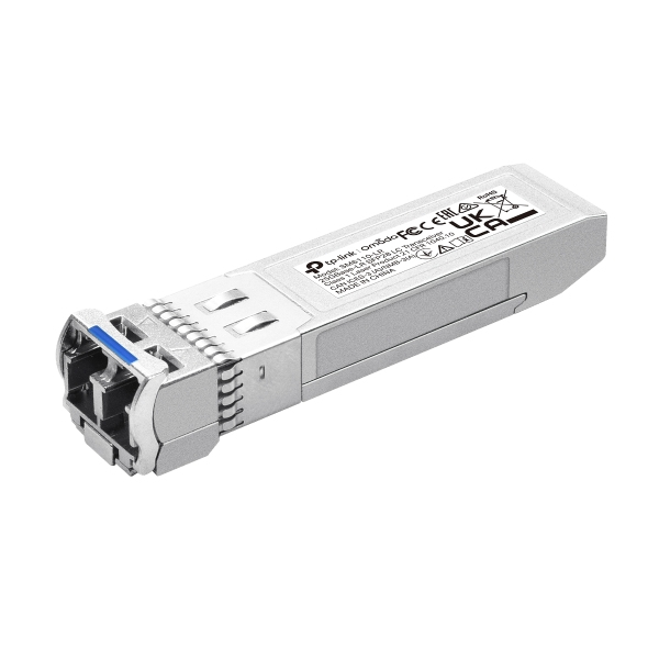 TP-Link SM6110-LR module émetteur-récepteur de réseau Fibre optique 25780 Mbit/s SFP+ 1310 nm TP-Link SM6110-LR module émetteur-récepteur de réseau Fibre optique 25780 Mbit/s SFP+ 1310 nm