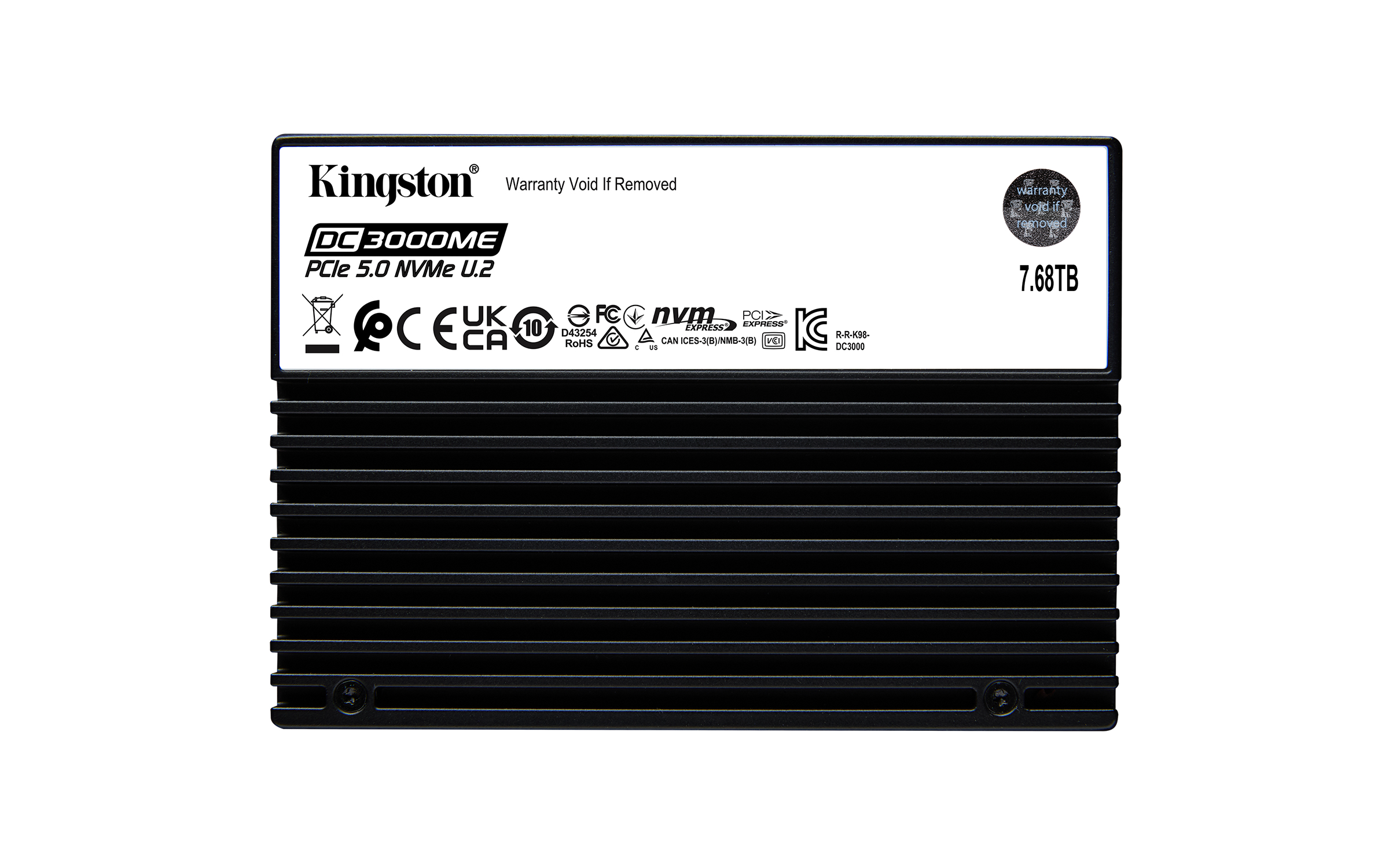 Kingston Technology 7,68TB DC3000ME U.2 PCIe 5.0 NVMe TCG Opal Enterprise SSD Kingston Technology 7,68TB DC3000ME U.2 PCIe 5.0 NVMe TCG Opal Enterprise SSD