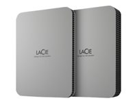 LaCie Mobile Drive (2022) disque dur externe 4000 Go Argent