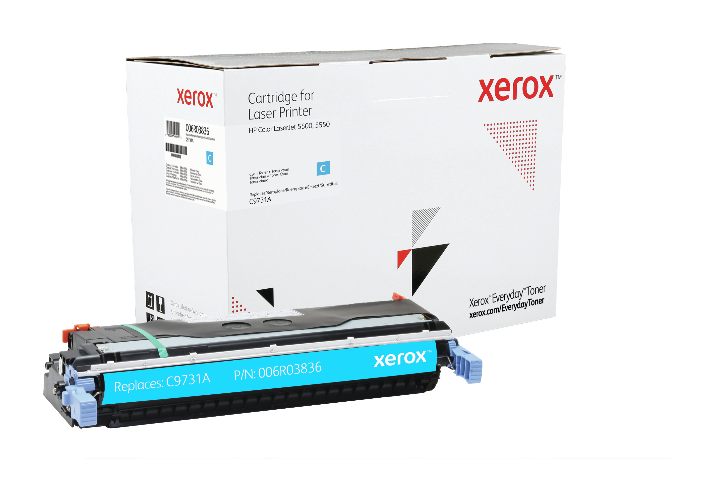 Toner Cyan cartridge equivalent Toner Cyan cartridge equivalent