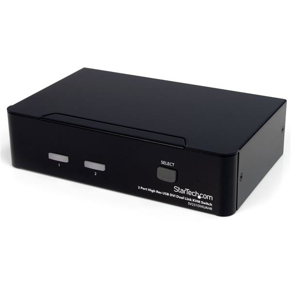 StarTech.com Commutateur KVM 2 ports DVI, USB et audio StarTech.com Commutateur KVM 2 ports DVI, USB et audio