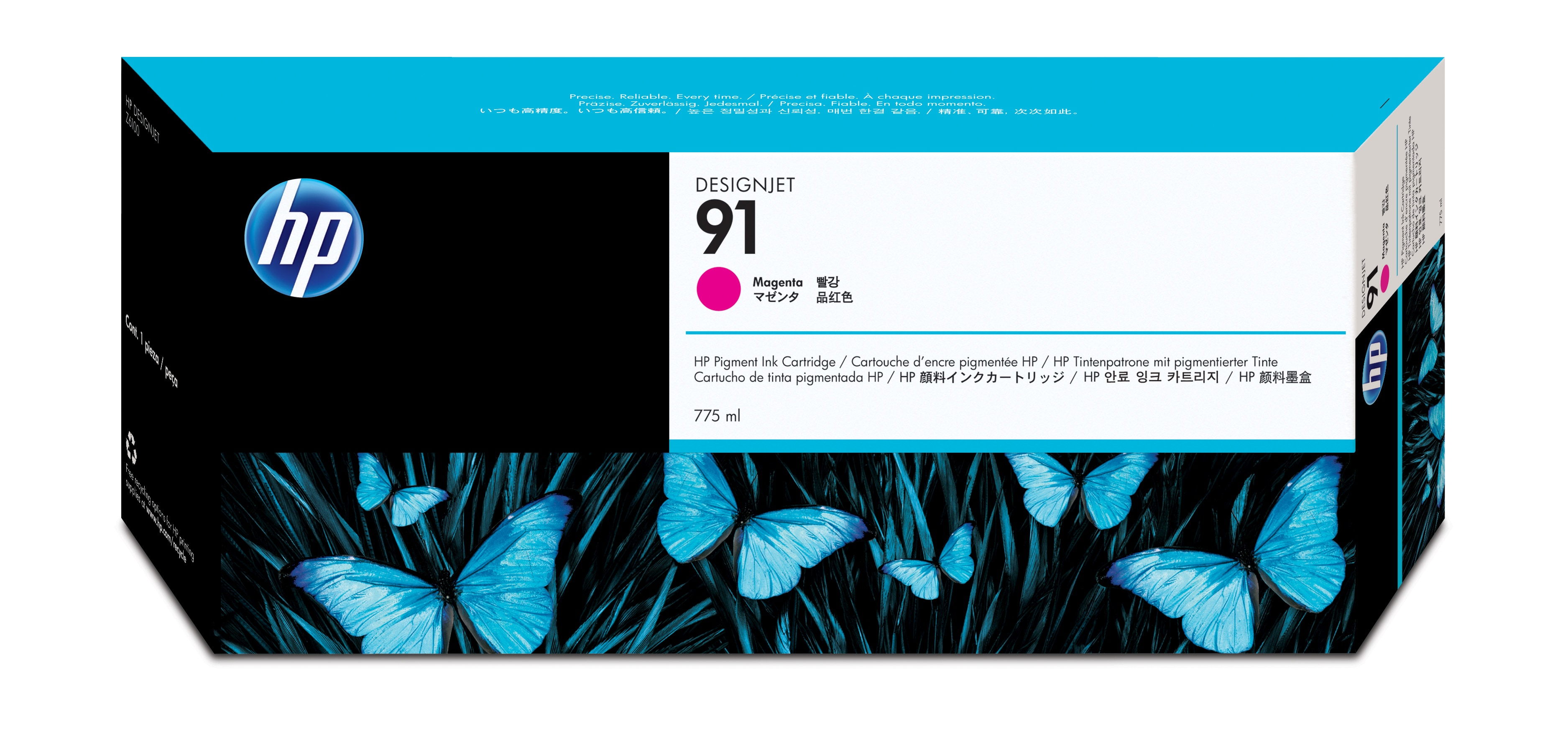 HP 91 775ml Magenta Ink Cartridge HP 91 775ml Magenta Ink Cartridge
