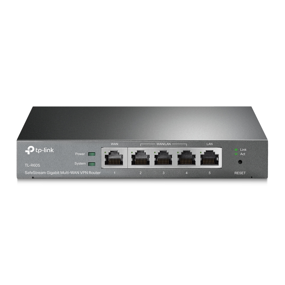 TP-LINK TL-R605 Routeur connecté 10 Gigabit Ethernet, 100 Gigabit Ethernet Noir