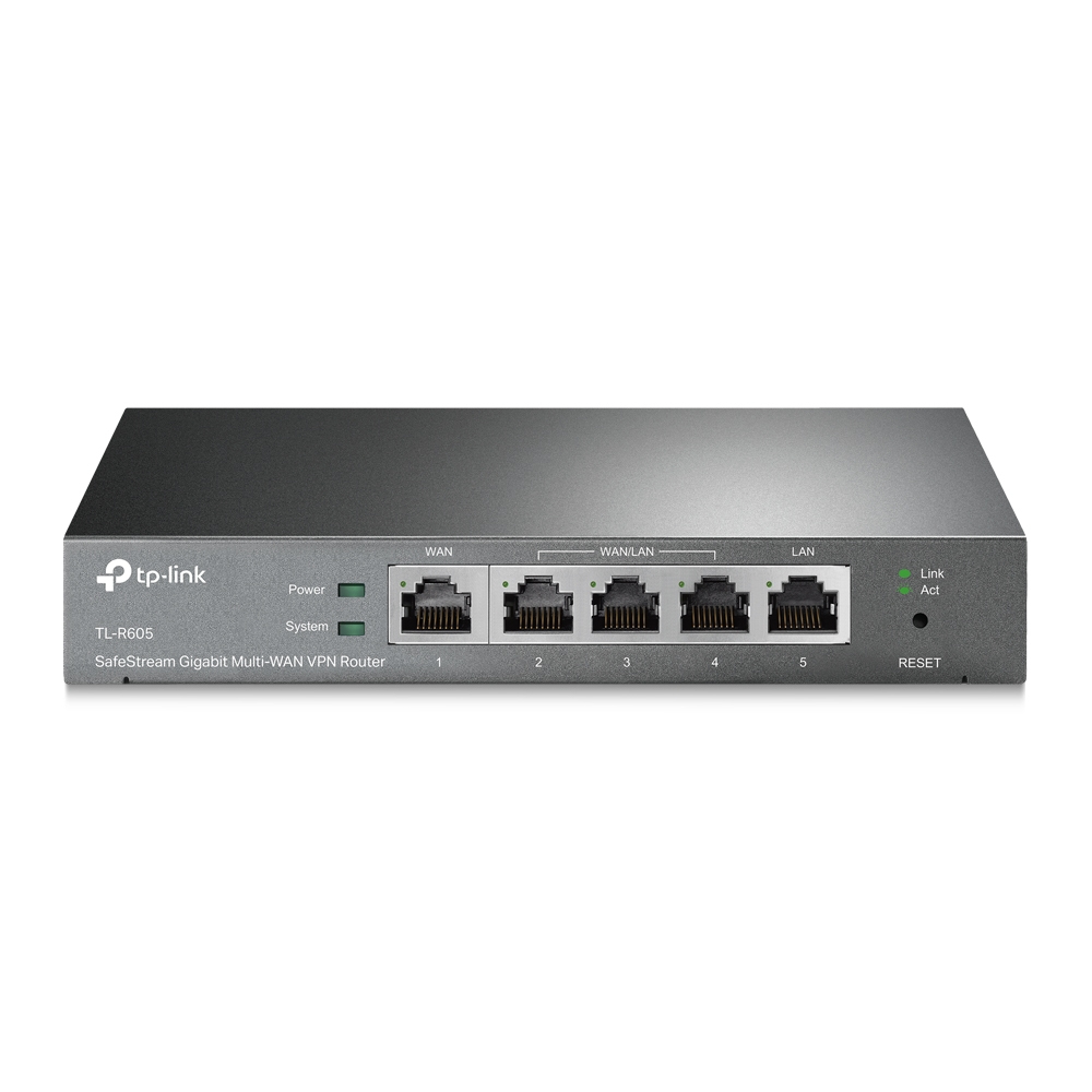 TP-LINK TL-R605 Routeur connecté 10 Gigabit Ethernet, 100 Gigabit Ethernet Noir TP-LINK TL-R605 Routeur connecté 10 Gigabit Ethernet, 100 Gigabit Ethernet Noir