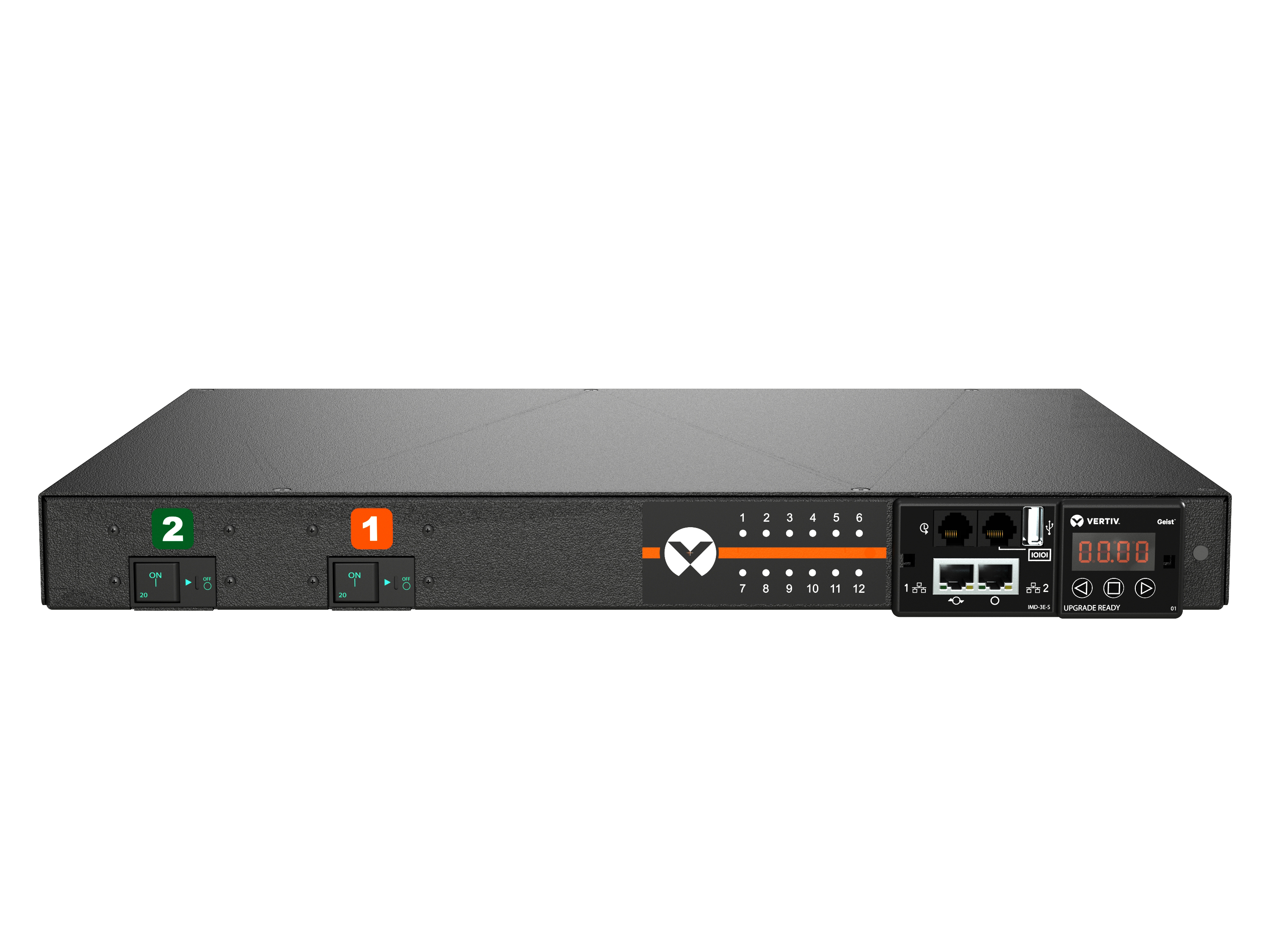 Vertiv VP59100 unité de distribution d'énergie 12 sortie(s) CA 1U Noir Vertiv VP59100 unité de distribution d'énergie 12 sortie(s) CA 1U Noir