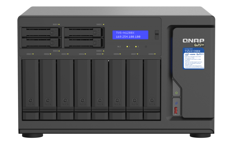 TVS-h1288X NAS Tower Ethernet/LAN Noir TVS-h1288X NAS Tower Ethernet/LAN Noir