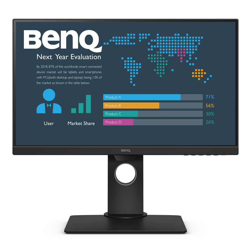 BenQ BL2480T 60,5 cm (23.8") 1920 x 1080 pixels Full HD LED Noir BenQ BL2480T 60,5 cm (23.8") 1920 x 1080 pixels Full HD LED Noir
