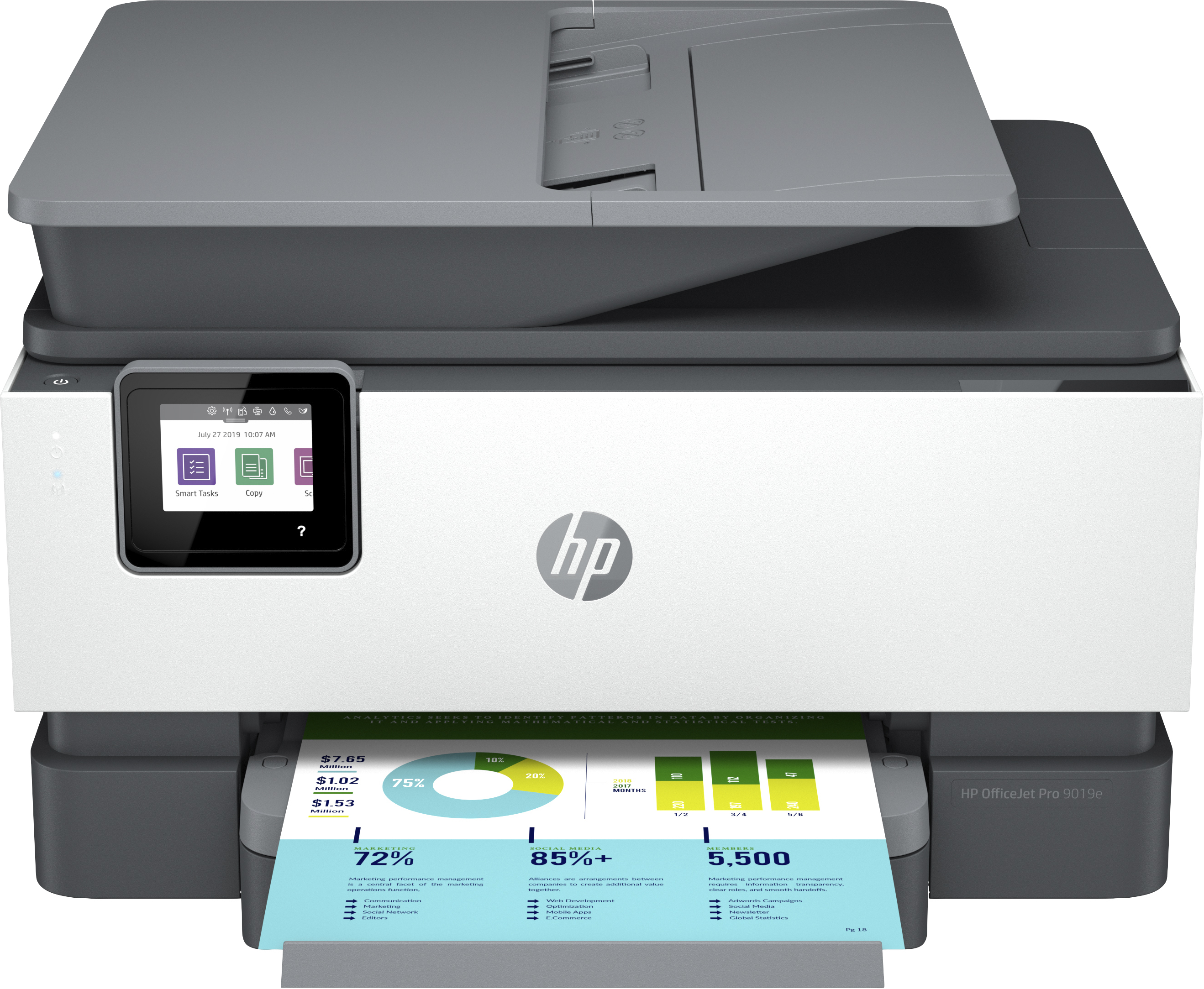 Pro 9019e A jet d'encre thermique A4 4800 x 1200 DPI 22 ppm Wifi