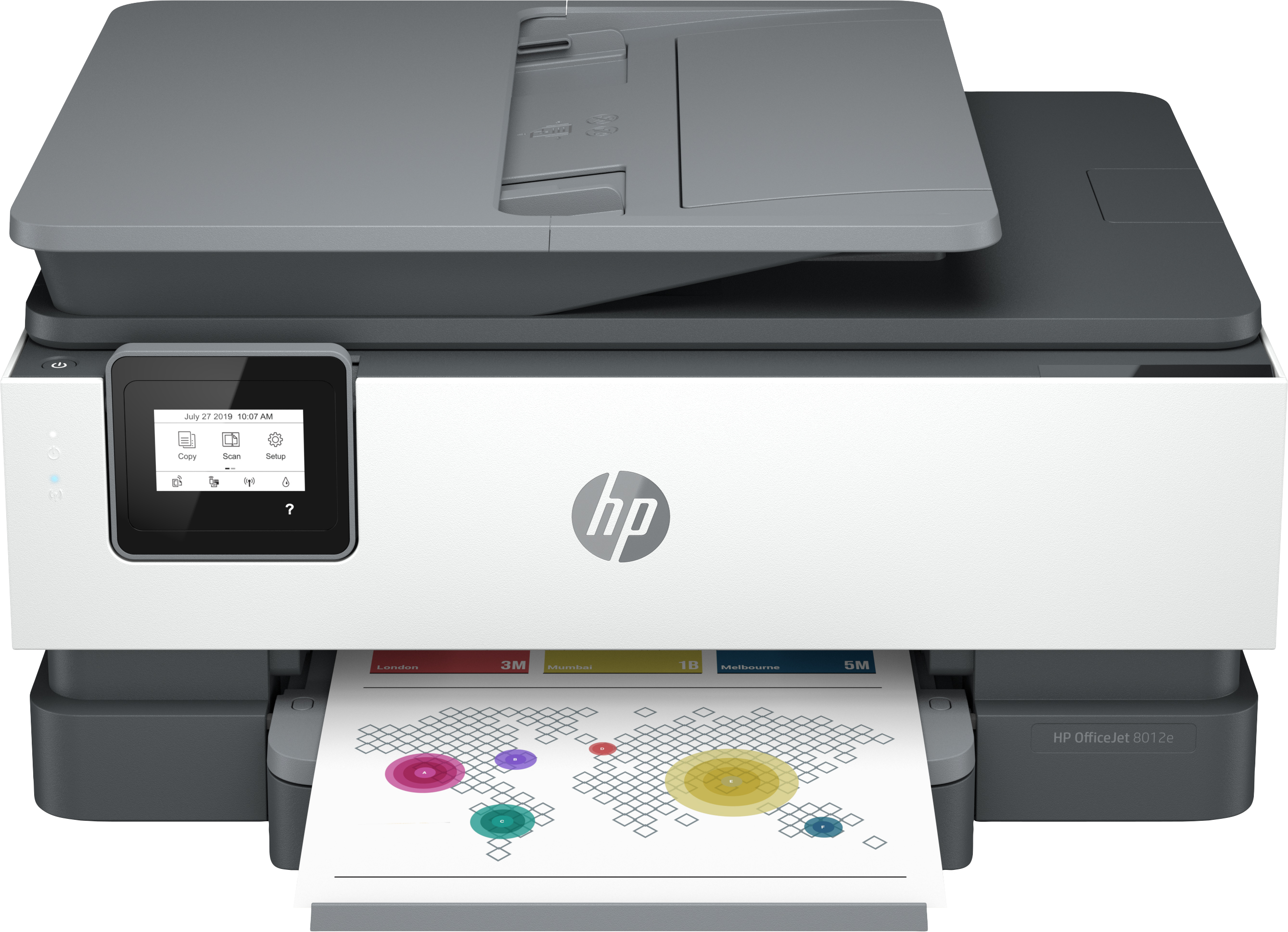 OfficeJet 8012e A jet d'encre thermique A4 4800 x 1200 DPI 18 ppm Wifi OfficeJet 8012e A jet d'encre thermique A4 4800 x 1200 DPI 18 ppm Wifi