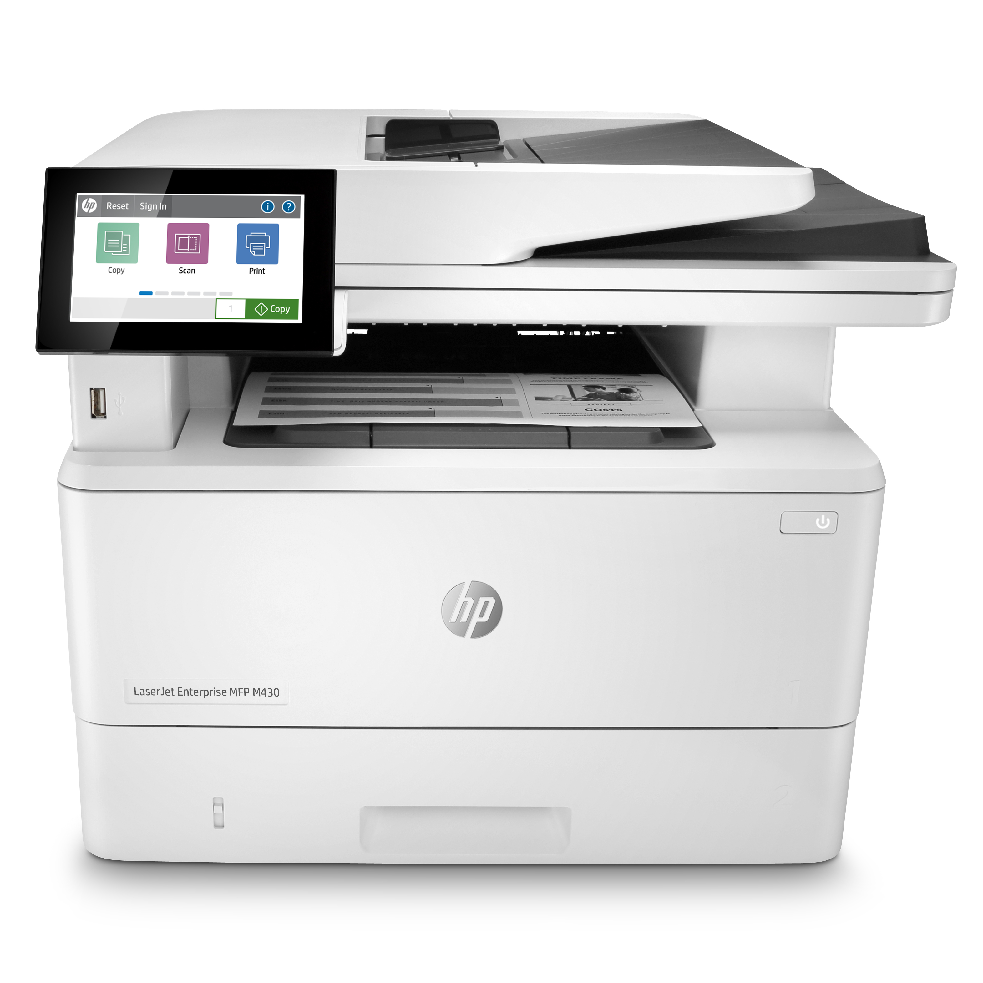 LaserJet Enterprise M430f A jet d'encre thermique A5 600 x 600 DPI 63 ppm LaserJet Enterprise M430f A jet d'encre thermique A5 600 x 600 DPI 63 ppm