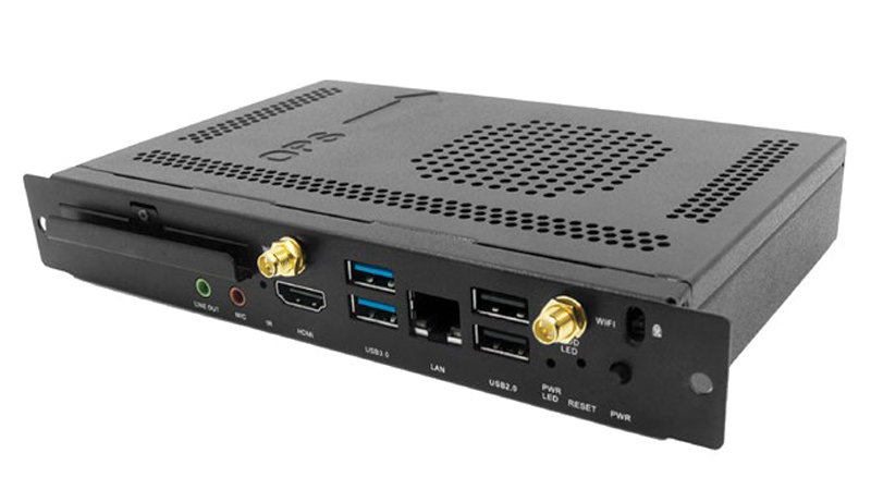 AVC-OPSi7-G10 DDR4-SDRAM i7-10510U Châssis monté sur rack 10e génération de processeurs Intel® Core™ i7 16 Go Windows 10 Pro PC Noir AVC-OPSi7-G10 DDR4-SDRAM i7-10510U Châssis monté sur rack 10e génération de processeurs Intel® Core™ i7 16 Go Windows 10 Pro PC Noir