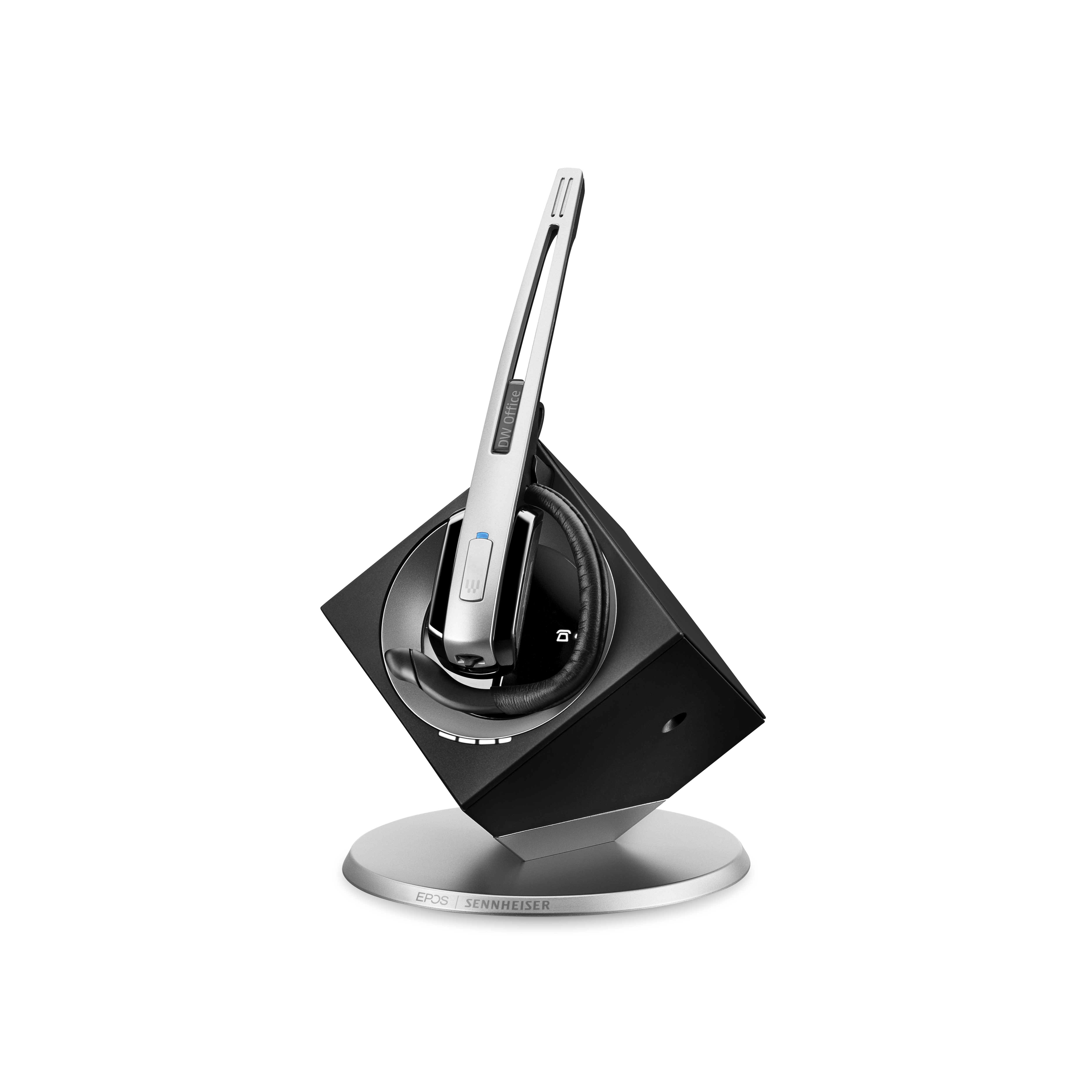 SENNHEISER IMPACT DW Office ML - EU Casque Crochets auriculaires, Arceau, Minerve Noir, Argent SENNHEISER IMPACT DW Office ML - EU Casque Crochets auriculaires, Arceau, Minerve Noir, Argent
