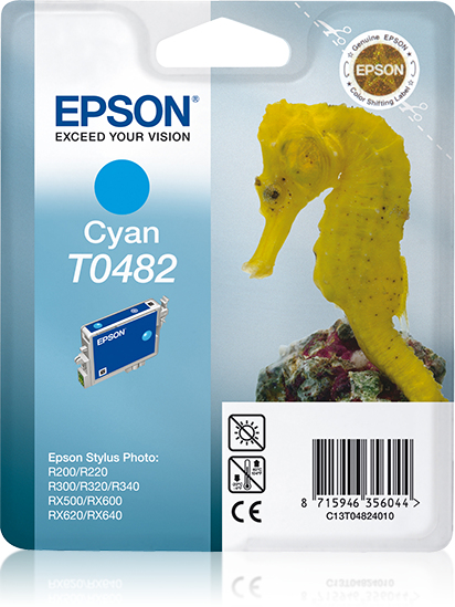 Singlepack Cyan T0482 Singlepack Cyan T0482