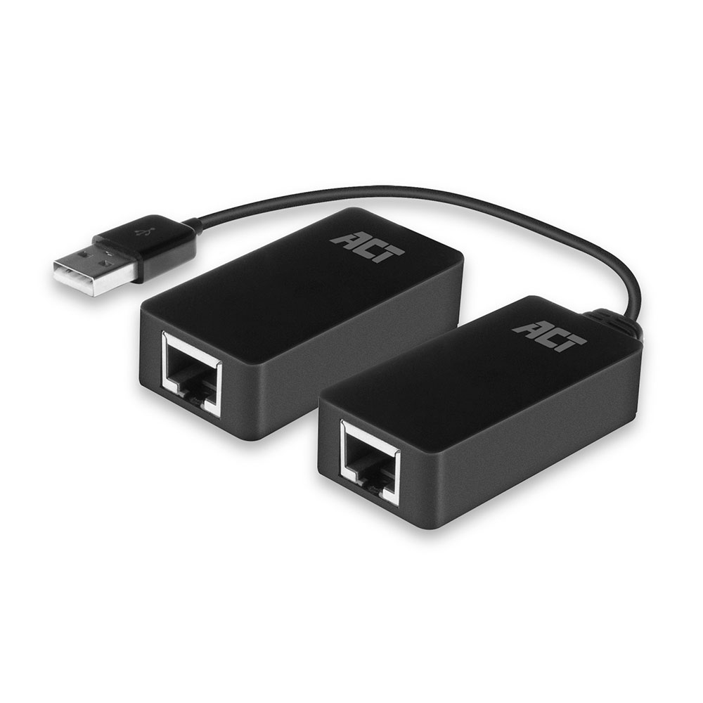 ACT AC6063 changeur de genre de câble USB A RJ-45 Noir ACT AC6063 changeur de genre de câble USB A RJ-45 Noir