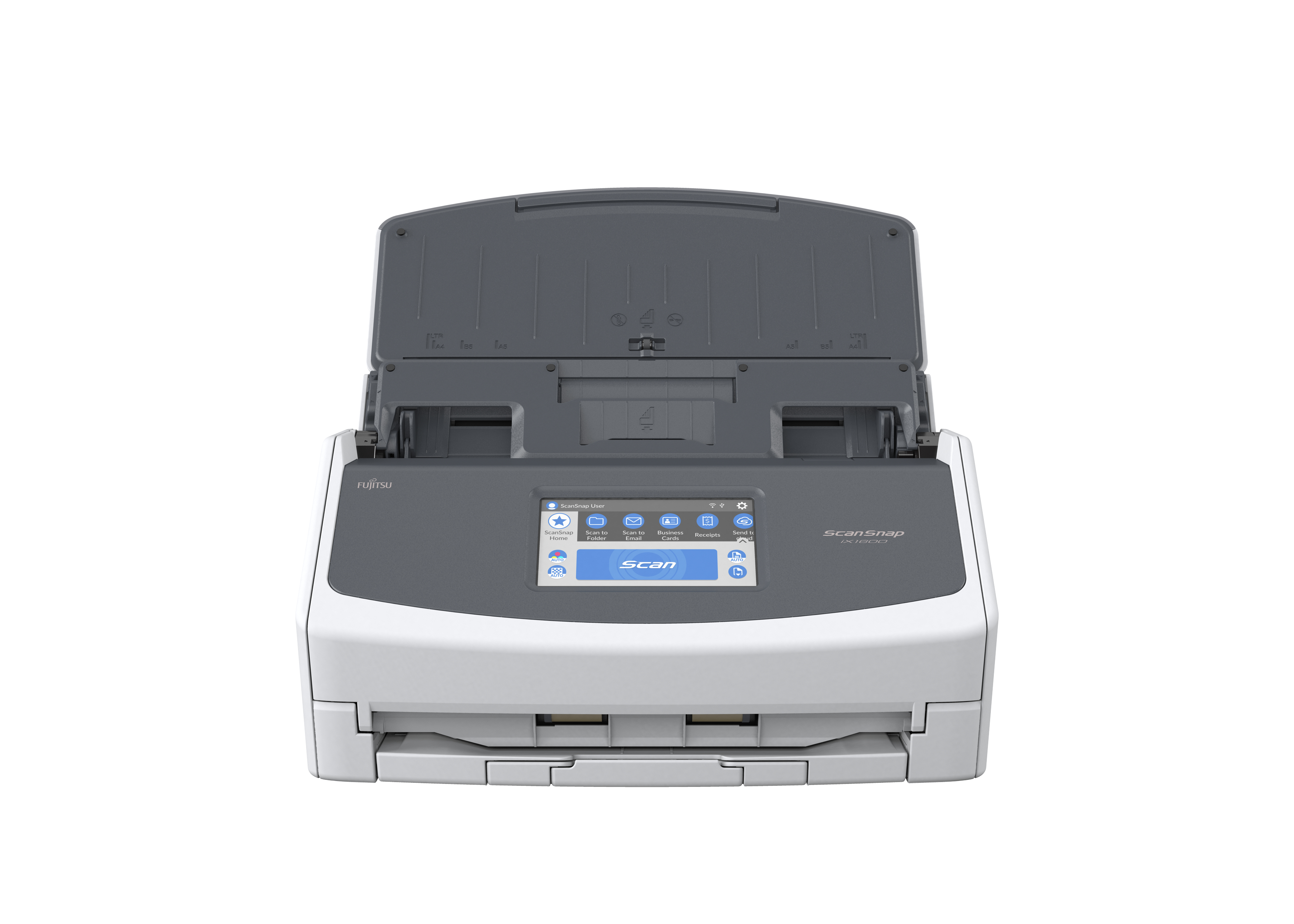 IX1600 Numériseur chargeur automatique de documents (adf) + chargeur manuel 600 x 600 DPI A4 Noir, Blanc