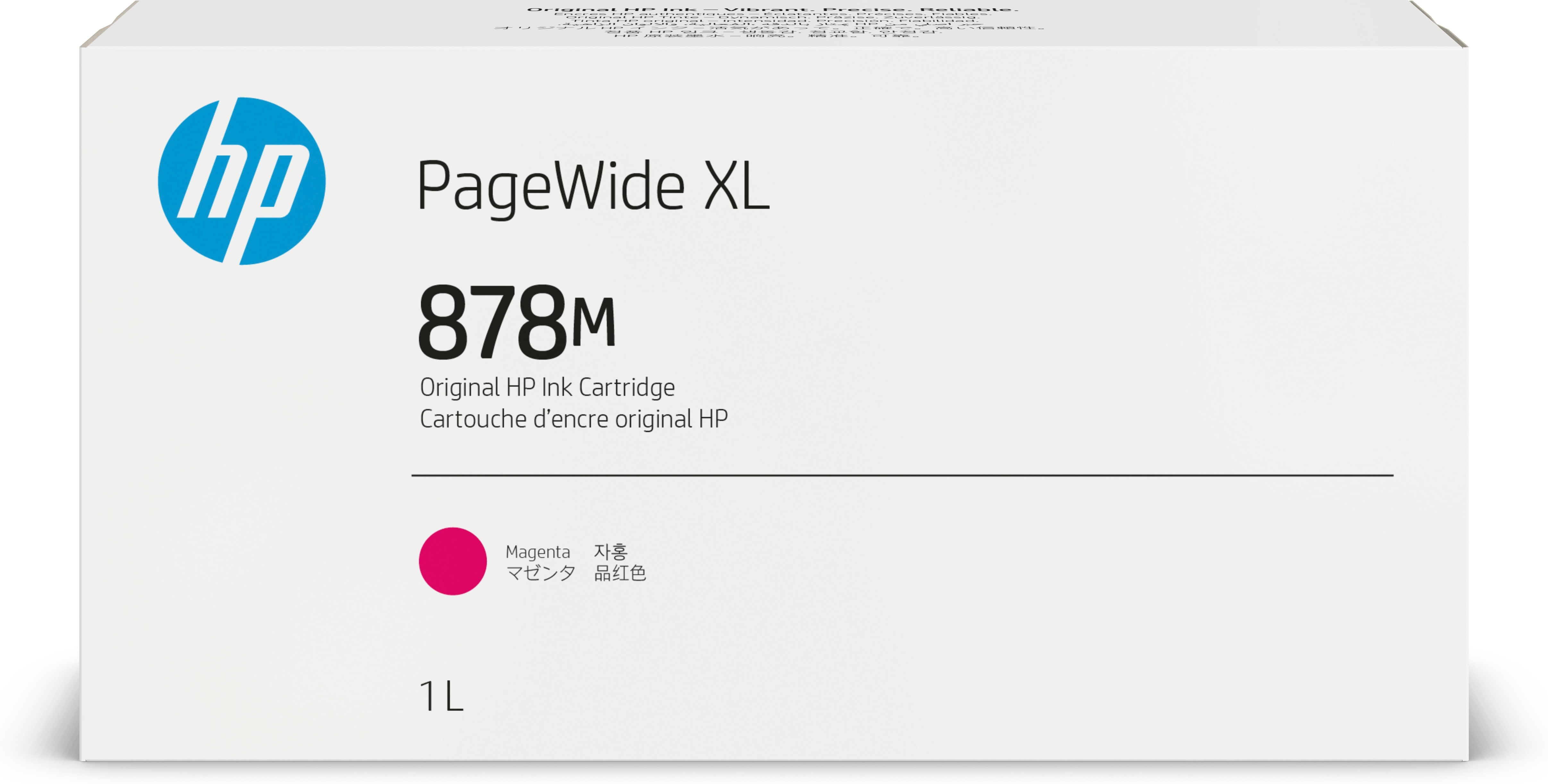 878M 1-liter Magenta PageWide XL Ink Cartridge cartouche d'encre