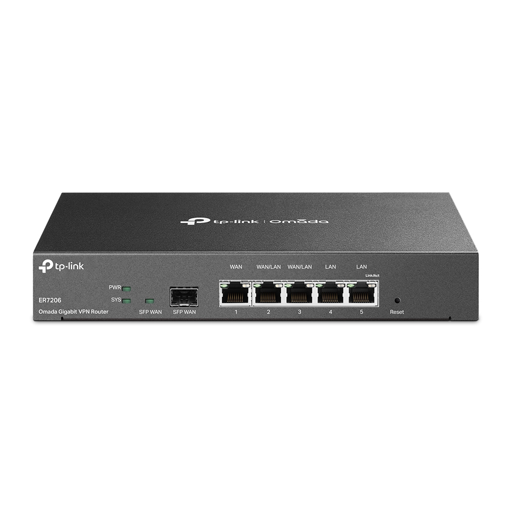 TP-LINK TL-ER7206 Routeur connecté Gigabit Ethernet Noir TP-LINK TL-ER7206 Routeur connecté Gigabit Ethernet Noir