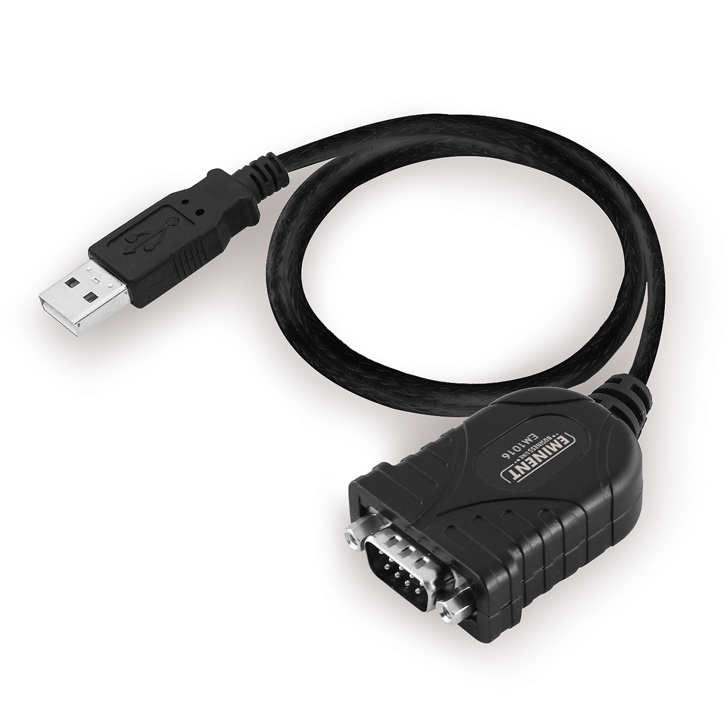 Eminent EM1016 câble Série Noir 0,6 m USB A RS-232 Eminent EM1016 câble Série Noir 0,6 m USB A RS-232